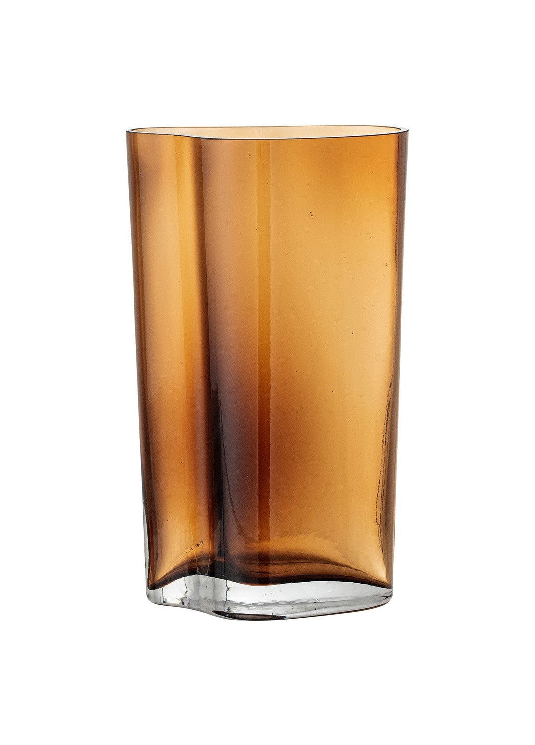 Bloomingville Benia Vase, braun, Glas