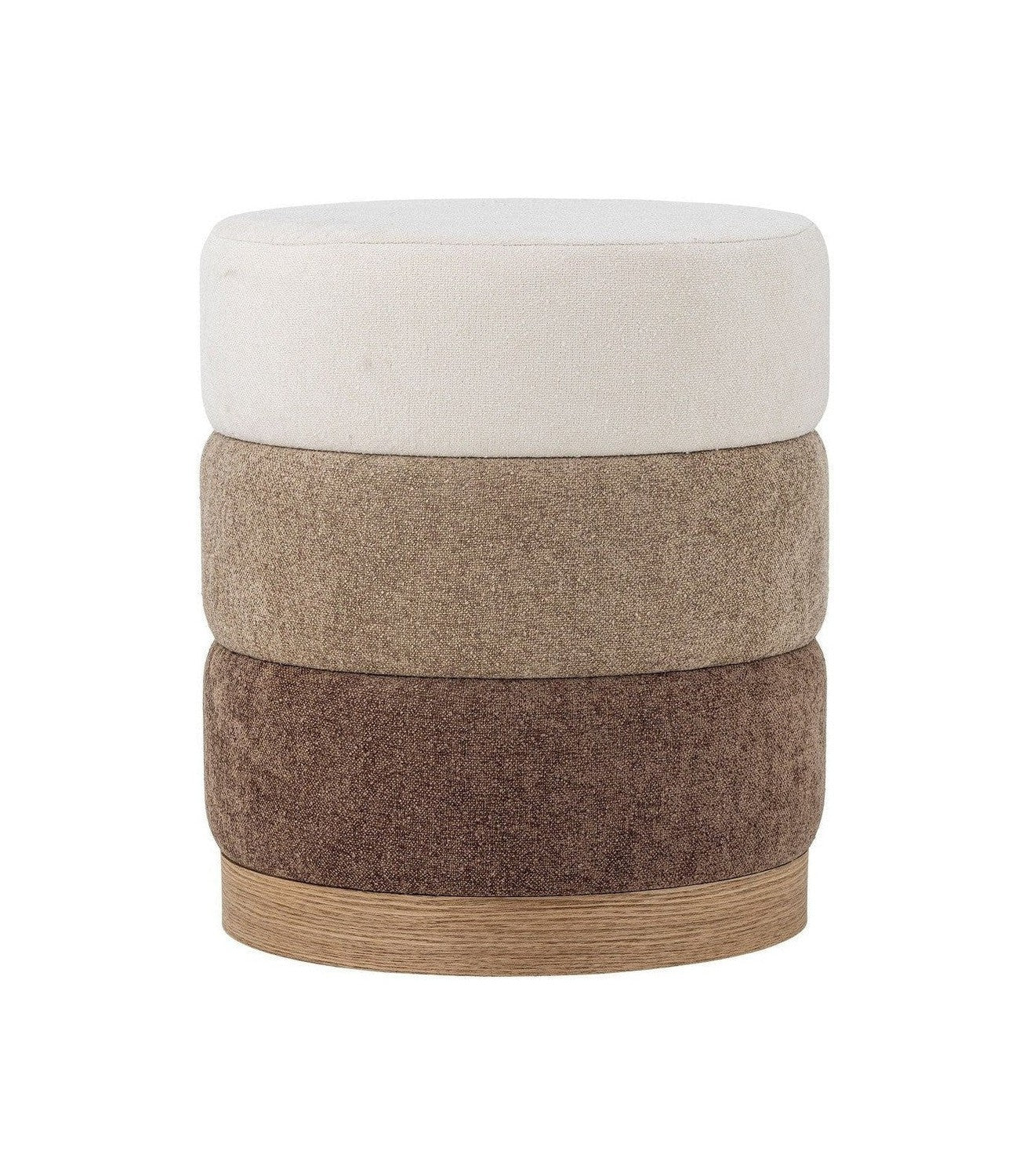 [product_category]-Bloomingville Bilbao Pouf, Brown, Polyester-Bloomingville-5711173334865-82064580-BLO-1