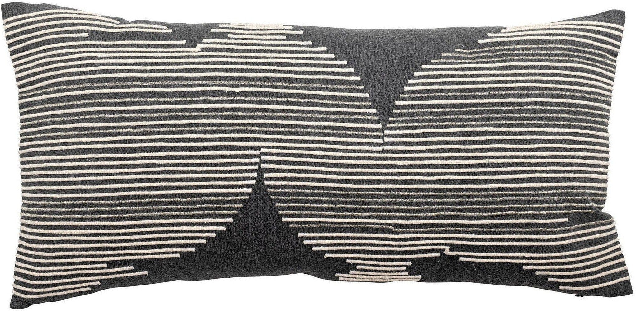 [product_category]-Bloomingville Brechia Cushion, Grey, Cotton-Bloomingville-5711173322381-82066283-BLO-1