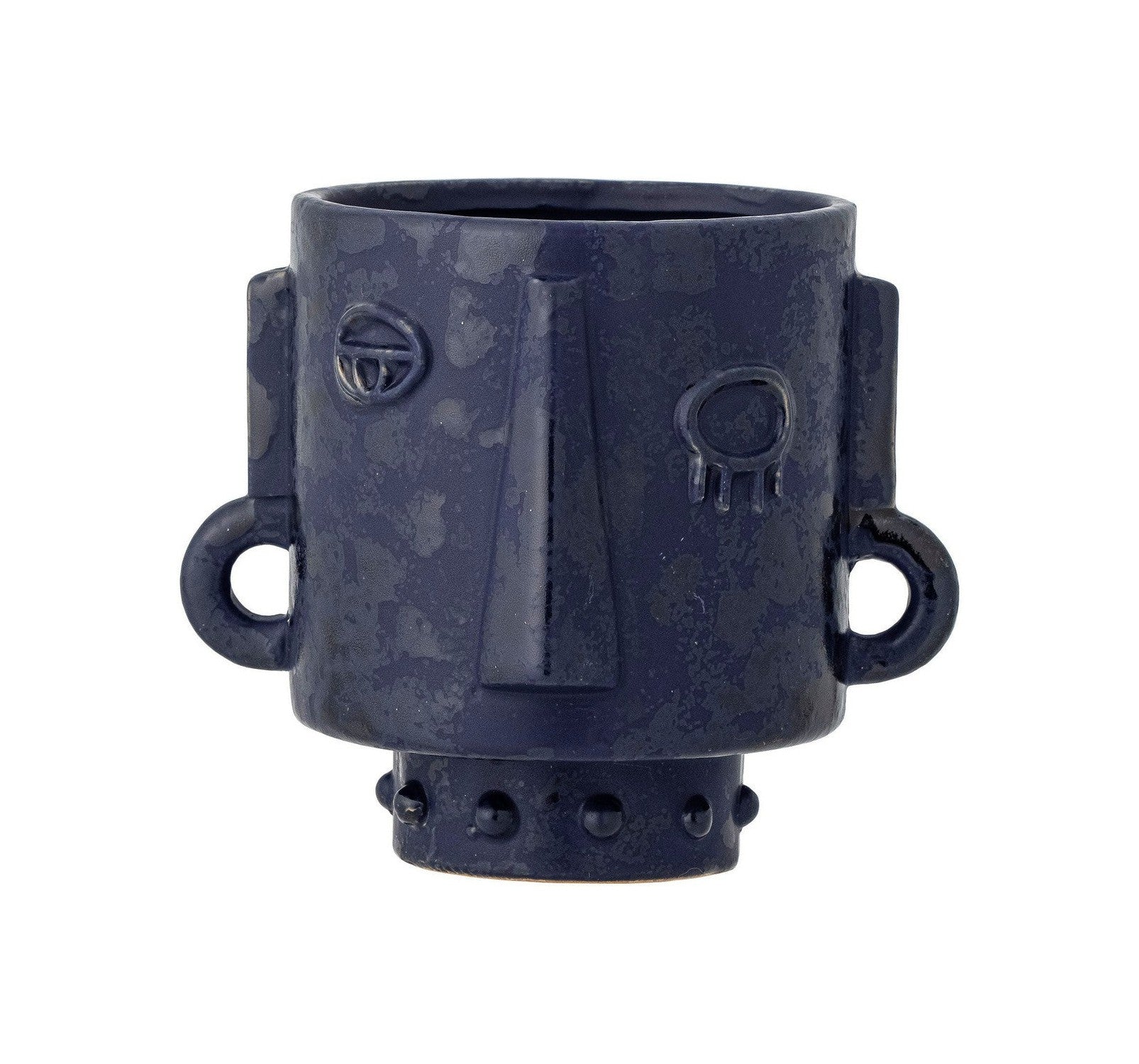 Bloomingville Ceejay Flowerpot, Blue, Goneware