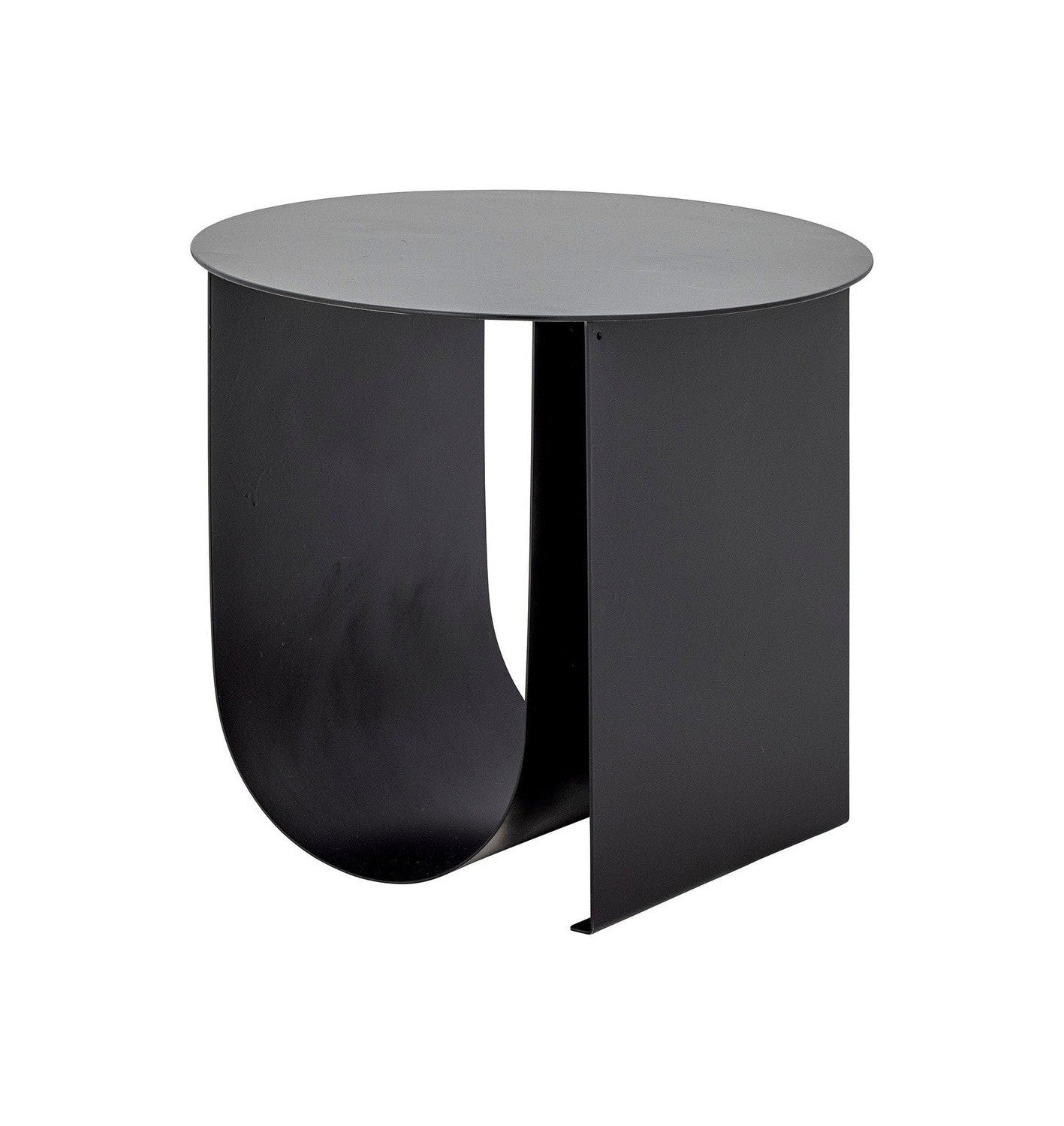 Tavolino laterale di Bloomingville Cher, nero, metallo