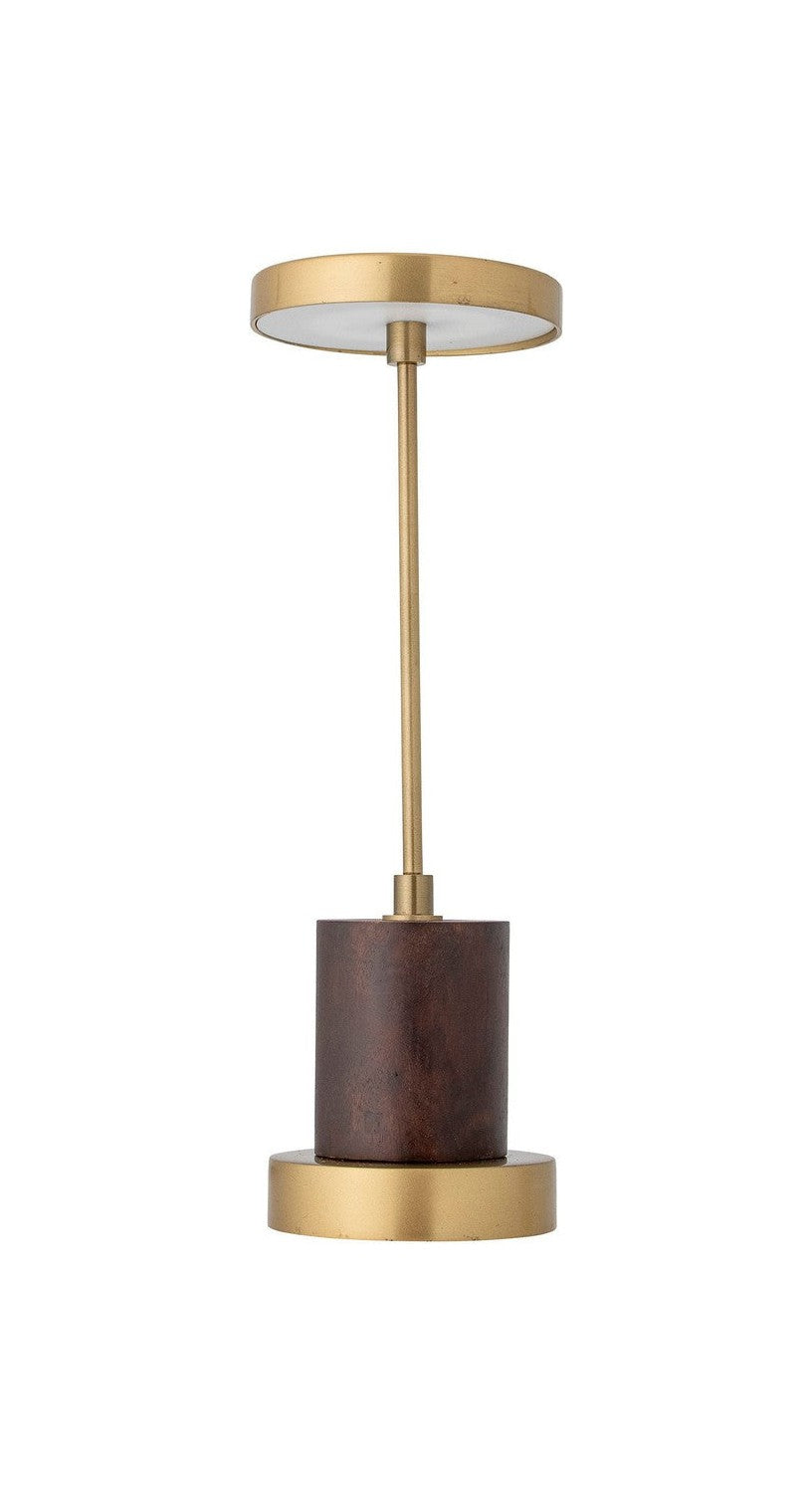 Bloomingville Chico Portable Lampe, ricaricabile, ottone, metallo