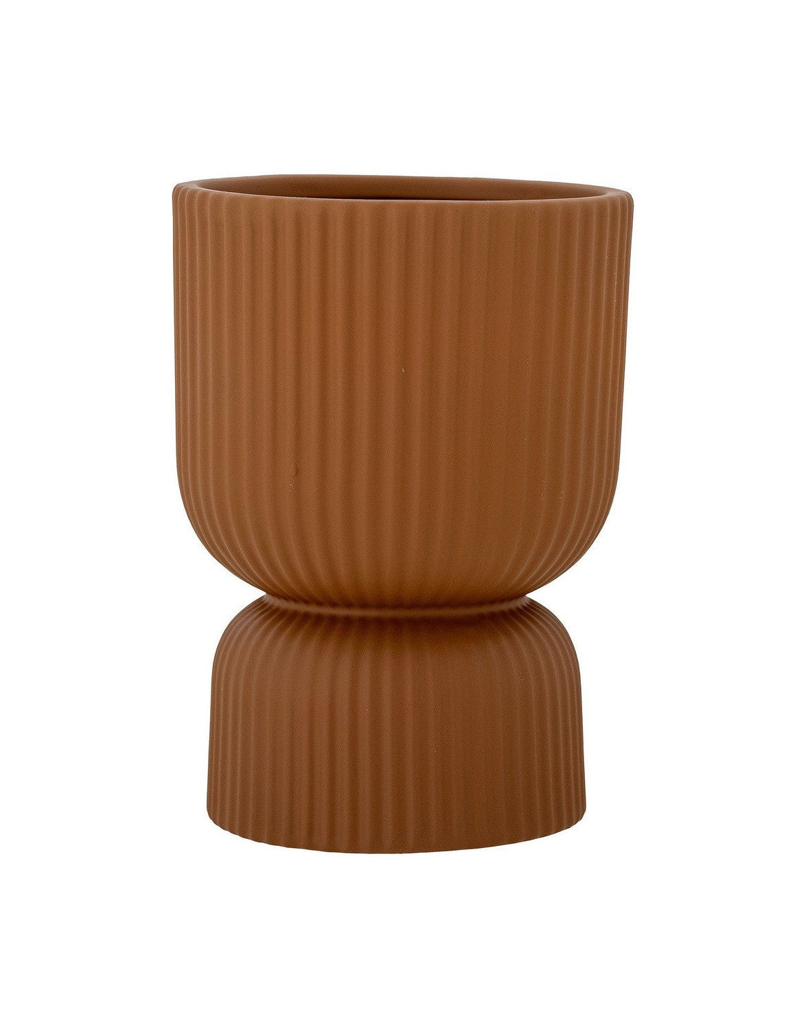 Bloomingville Chila Flowerpot, Braun, Steinzeug