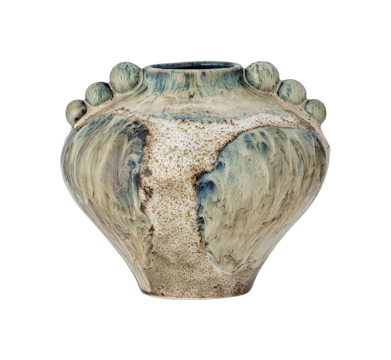 Bloomingville Cophia Vase, brun, stengods