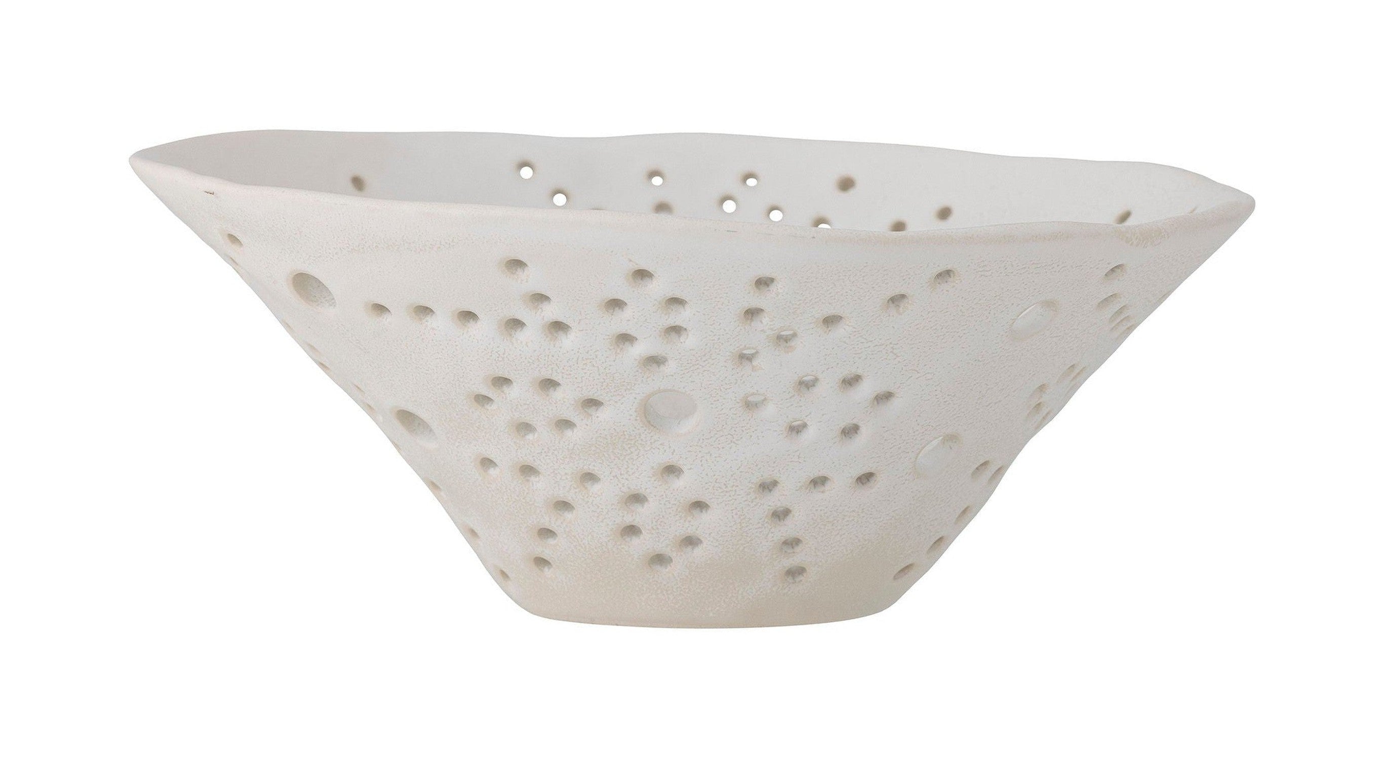 Bloomingville Dalena Deco Bowl, Bianco, Gonesware