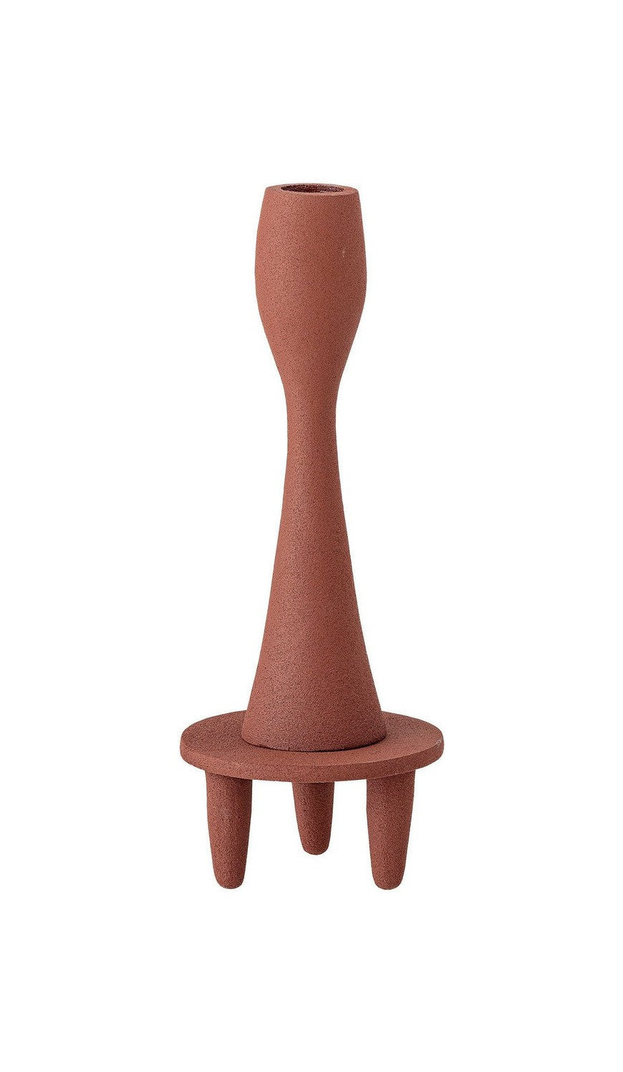 Bloomingville Davi Candele Holder, Brown, alluminio