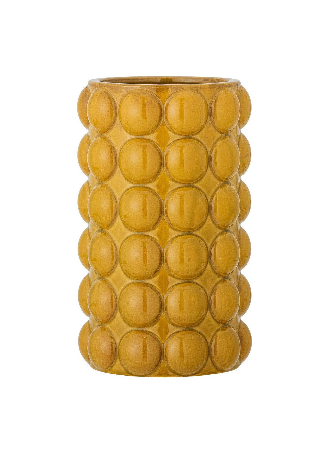 Bloomingville Deia Vase, amarillo, gres