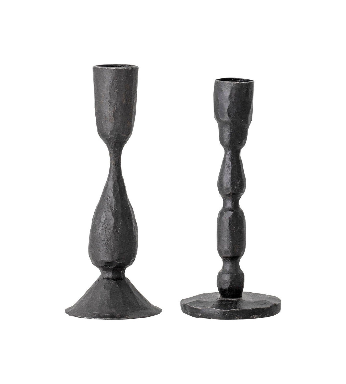 Bloomingville Deja Candle Holder, svart, metall