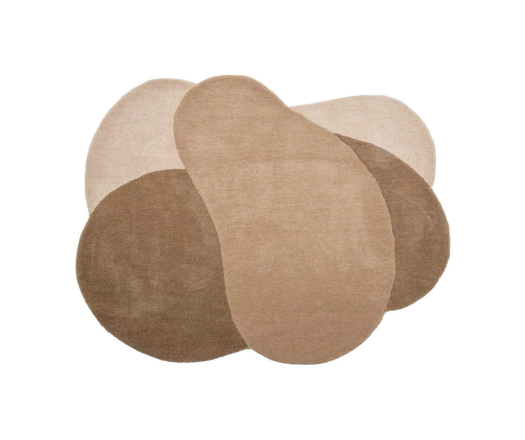 Bloomingville Denton Rug, Brown, ull