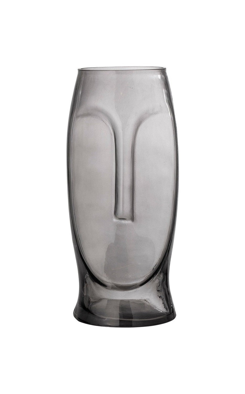 Vase Ditta Bloomingville, gris, verre