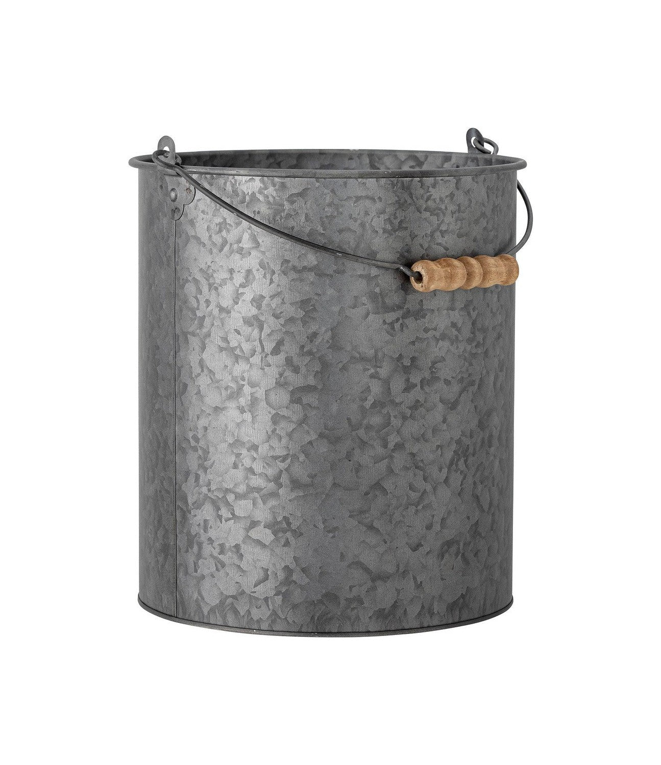 Bloomingville Dusan Bucket, gris, metal