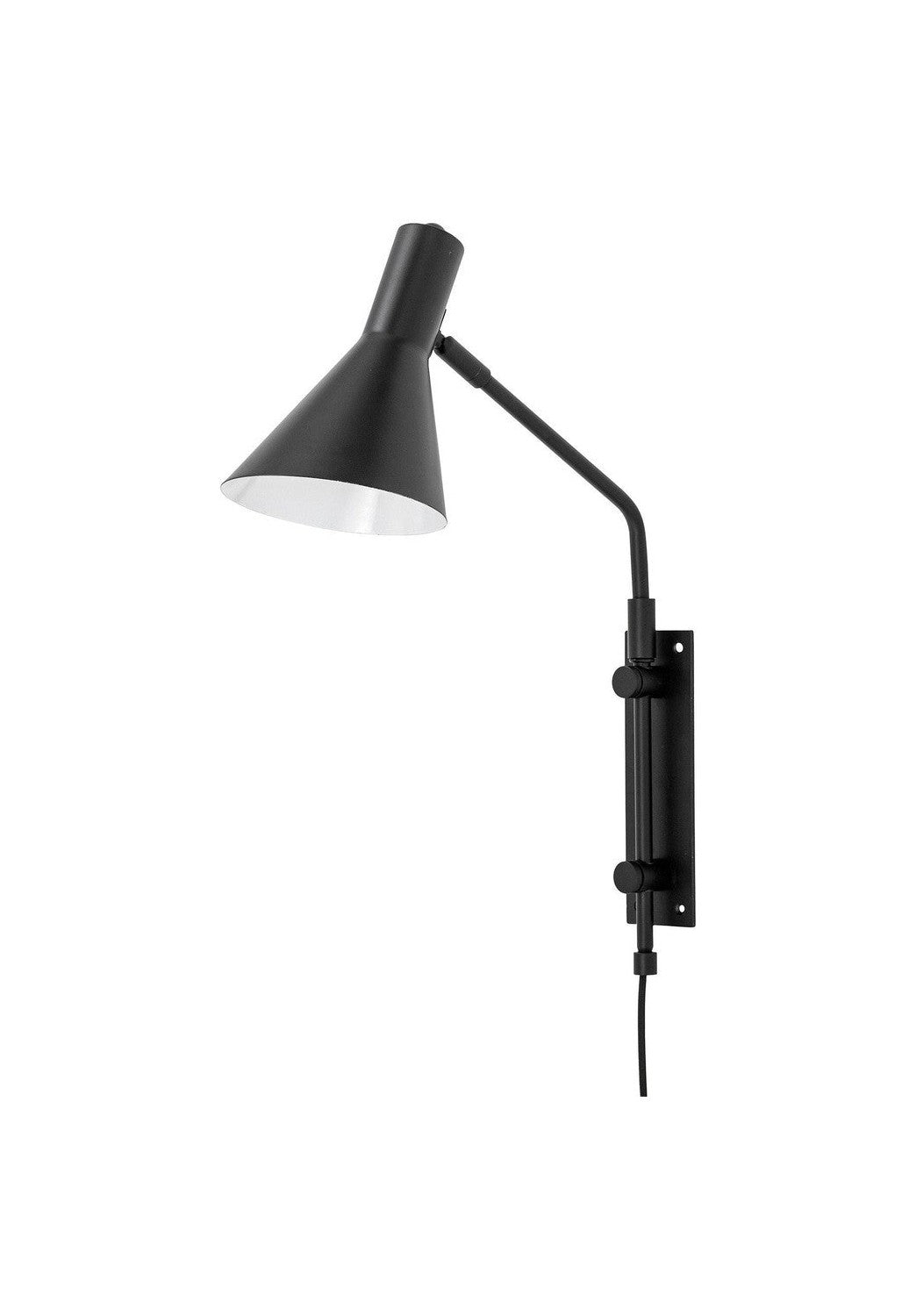 Bloomingville Edil Wall Lamp, zwart, metaal