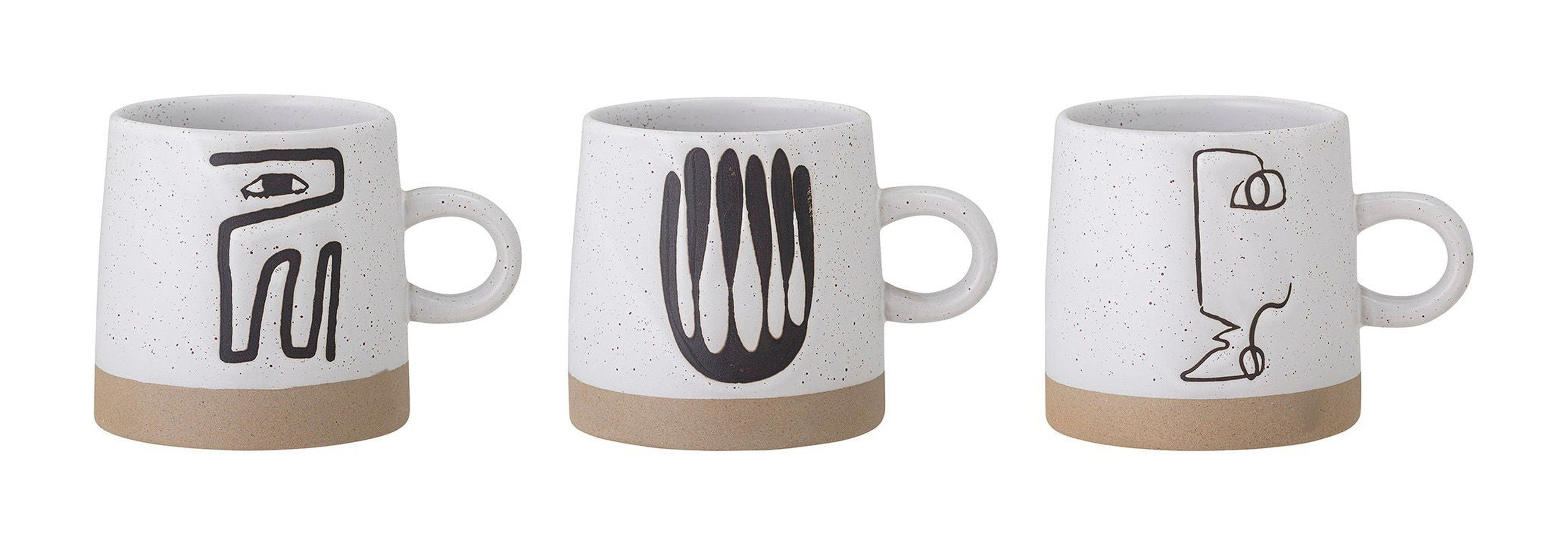 Bloomingville Eliana Mug, Grey, Goneware