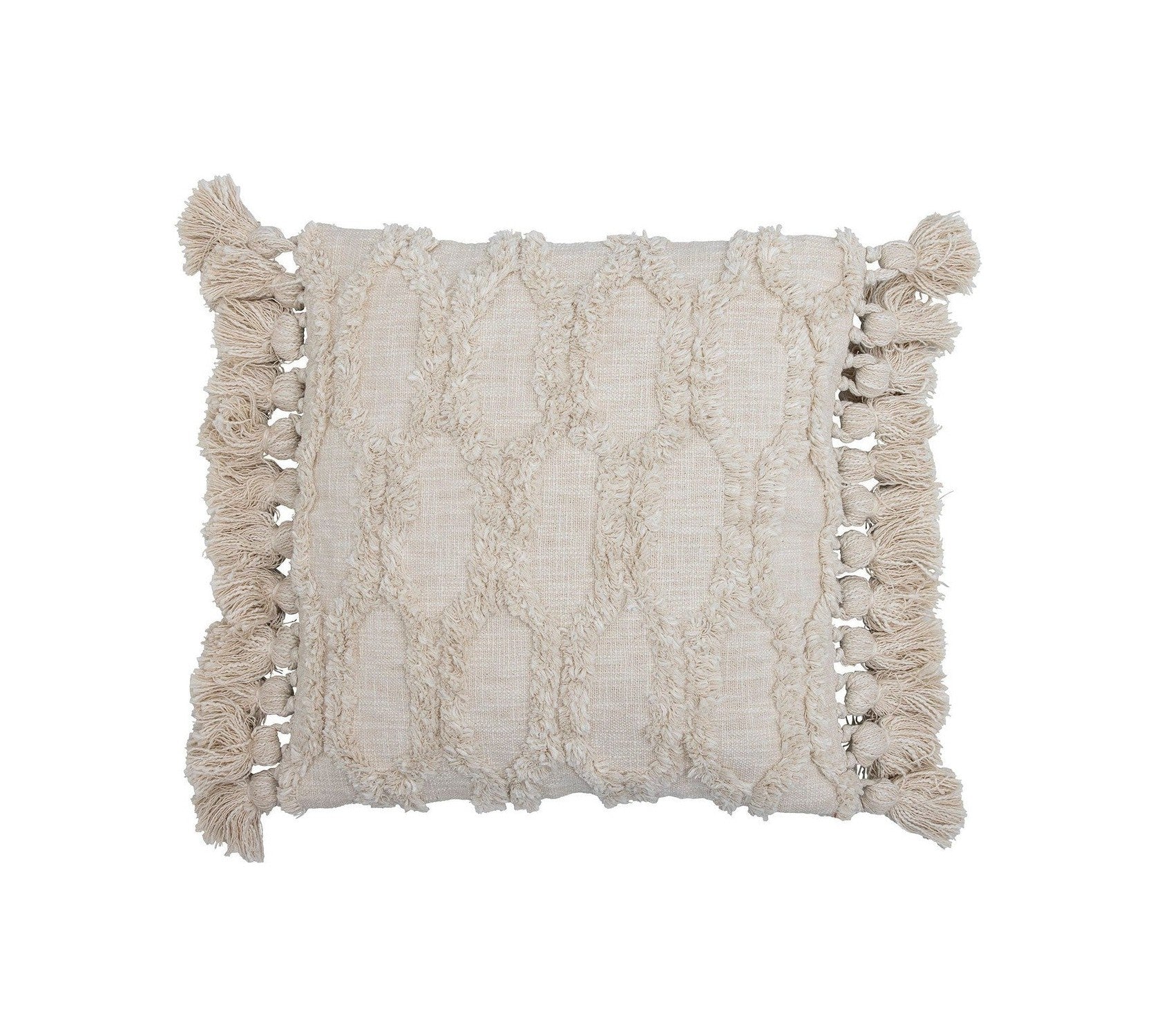 Bloomingville Giennie Cushion, nature, coton