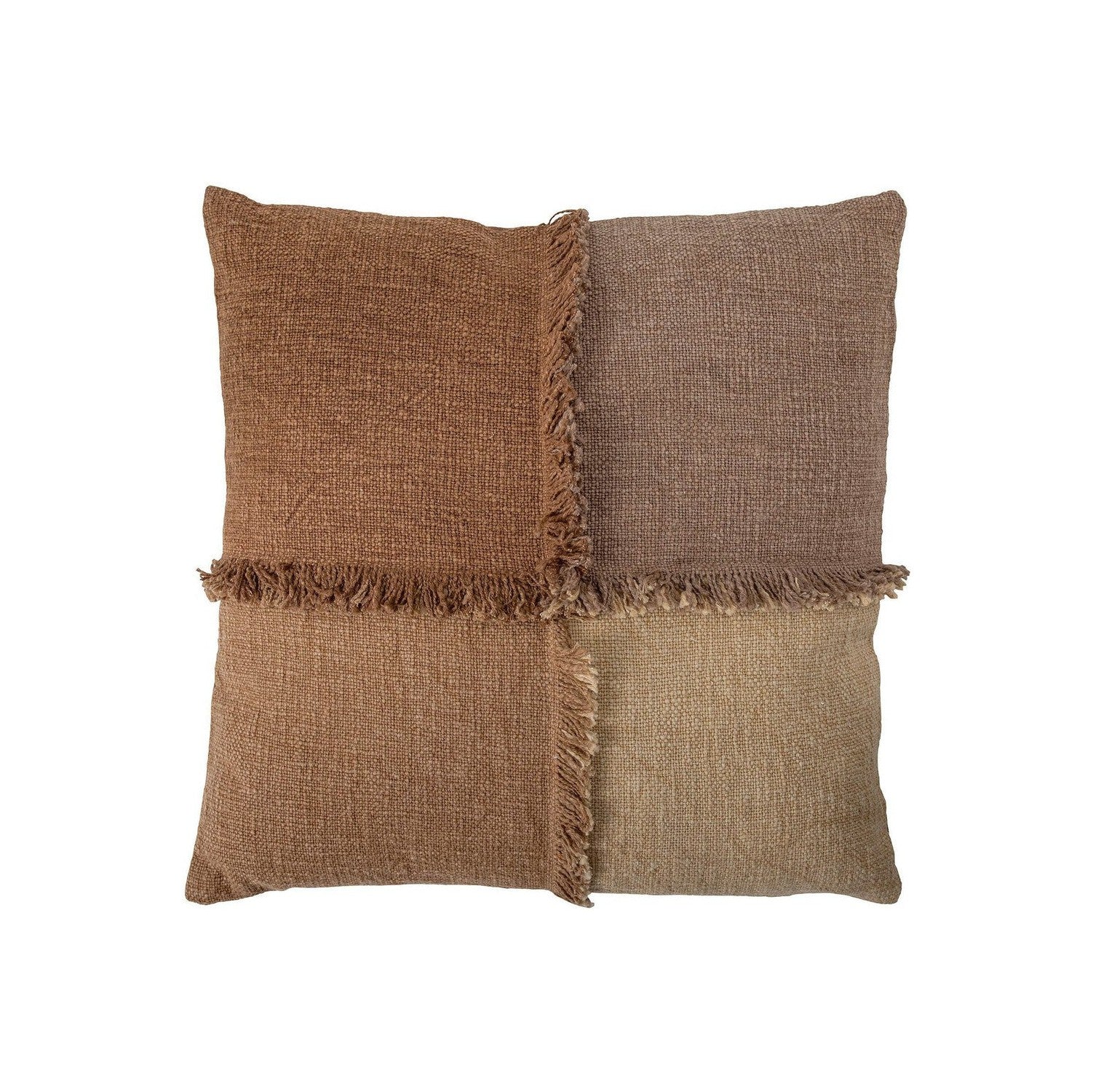 Bloomingville Gija Cushion, marron, coton