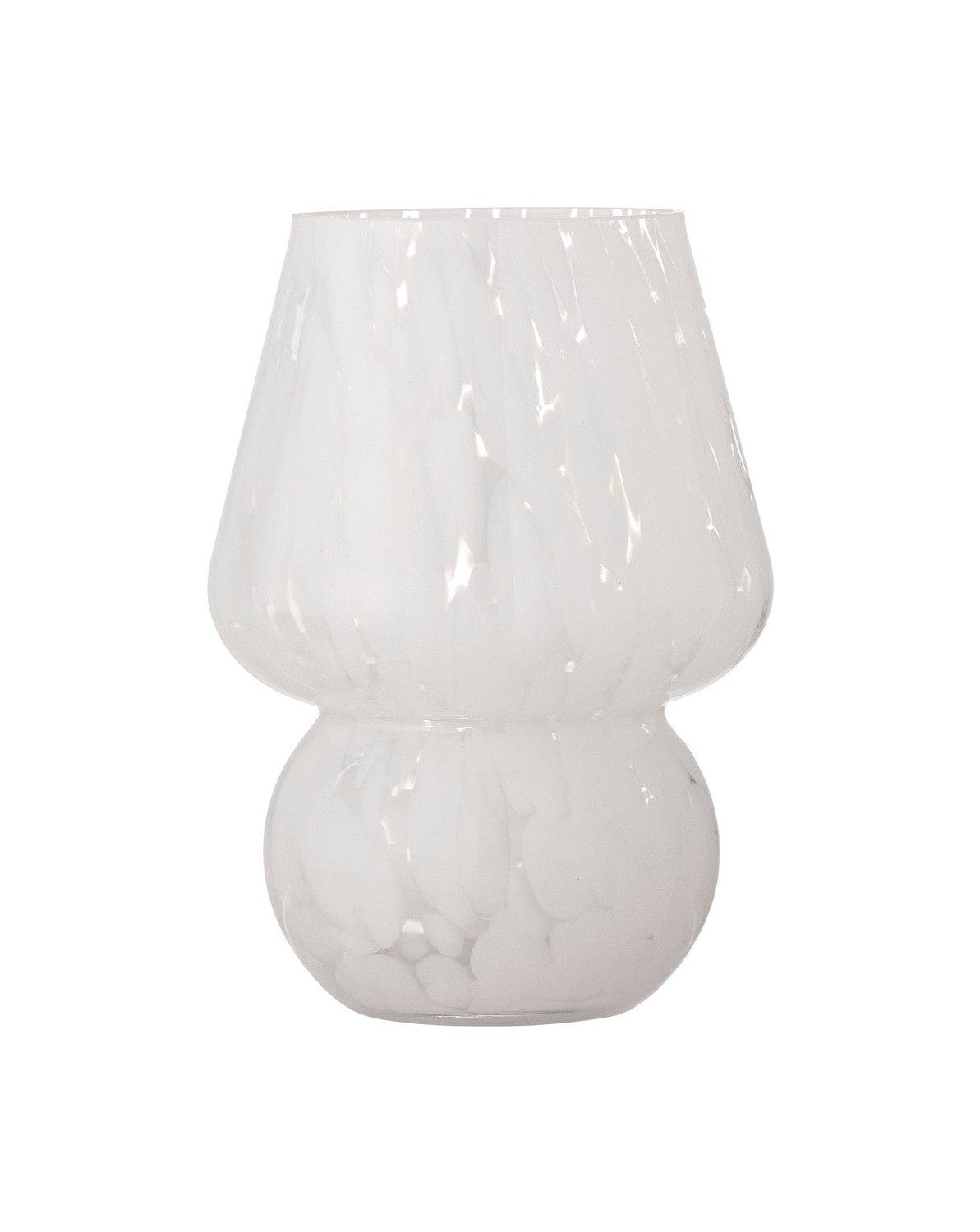 Bloomingville Halim Vase, bianco, vetro