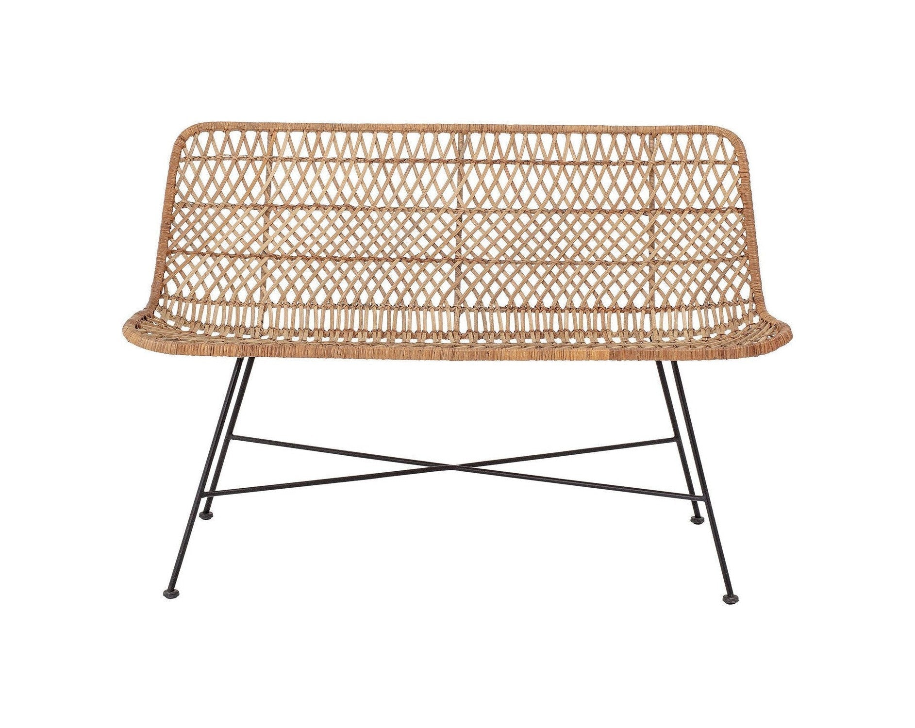 Bloomingville Hallie Bench，Nature，Rattan