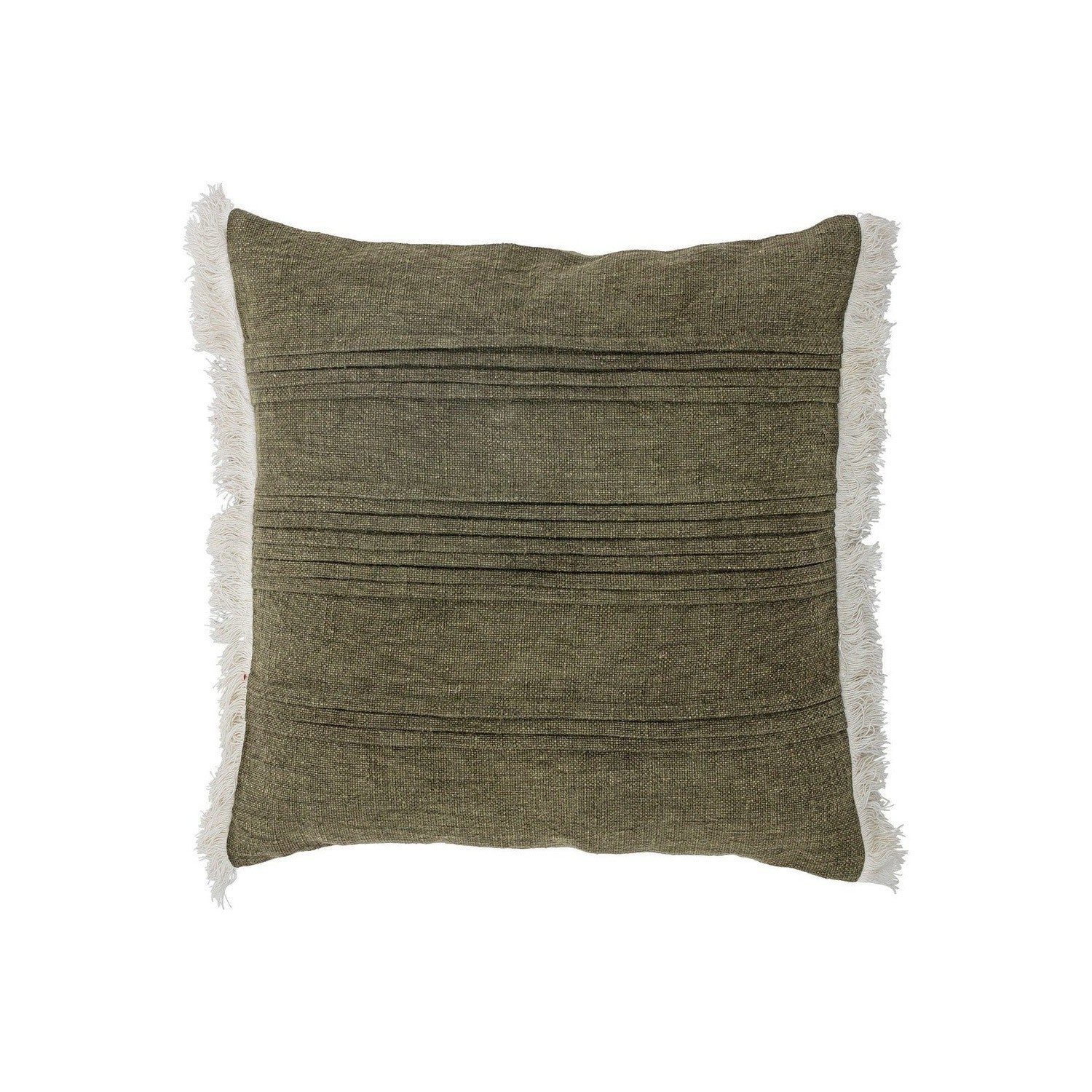 Bloomingville He Cushion, Green, Cotton