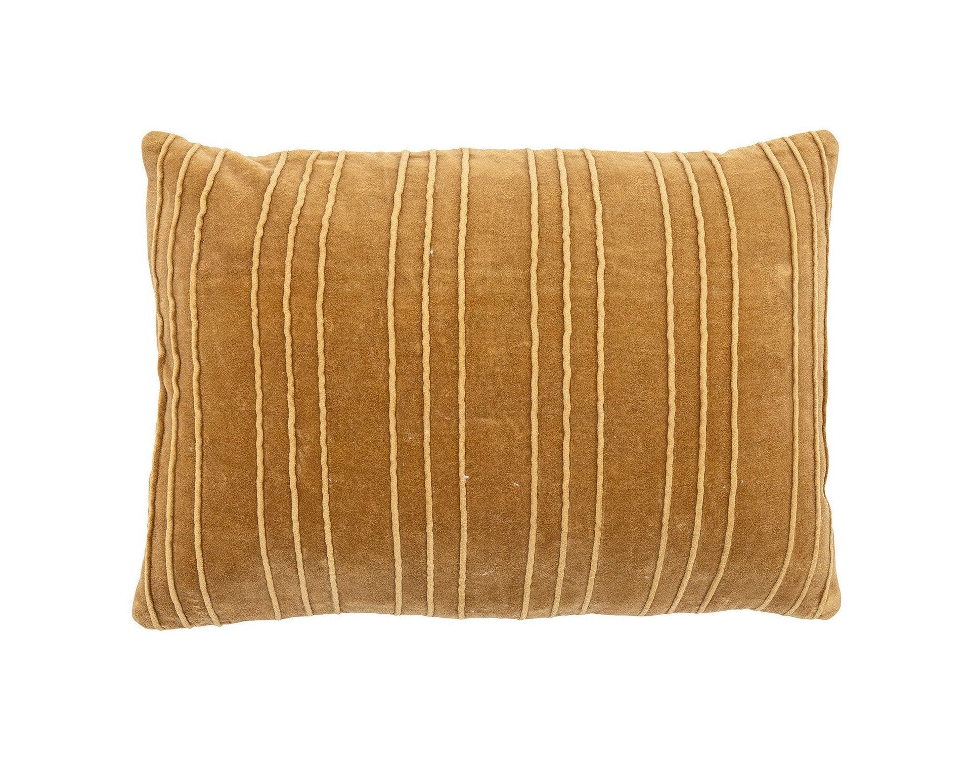 Bloomingville Hillac Cushion，黄色，棉花