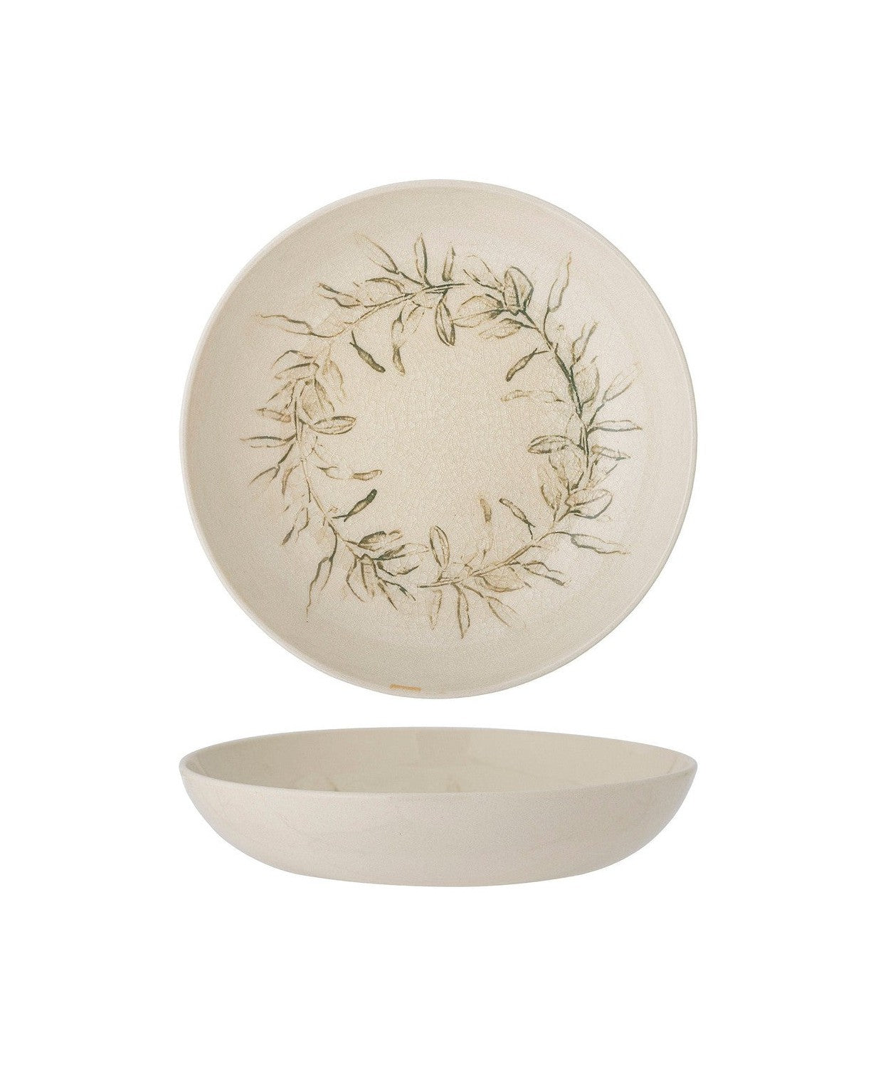 Bloomingville Hollie Bowl, Green, Goneware