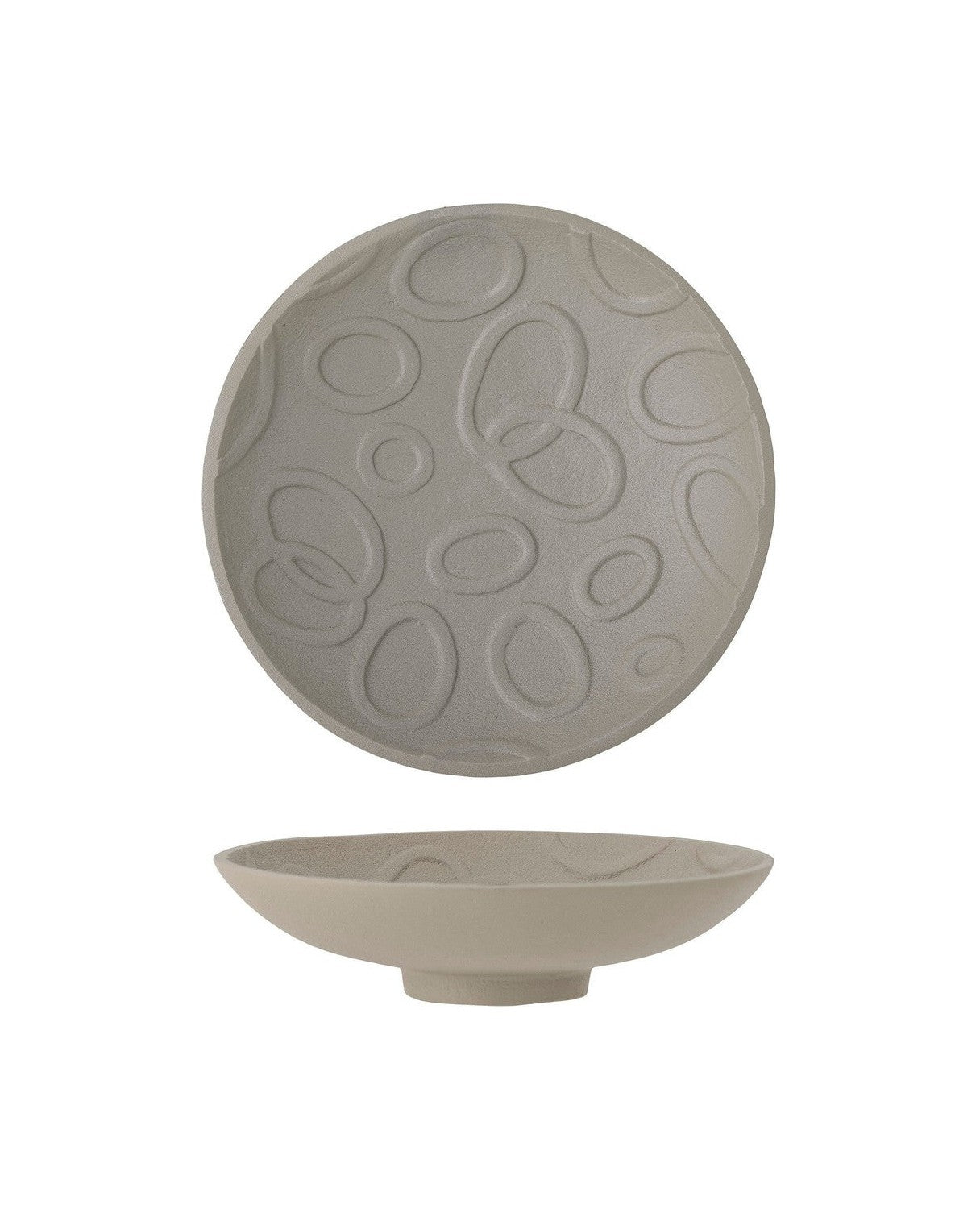 Bloomingville Idalou Bowl, Gray, Aluminium