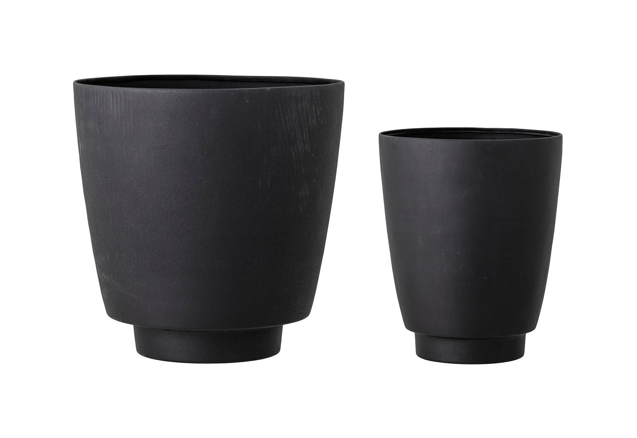 Bloomingville Ilion Flowerpot, negro, metal