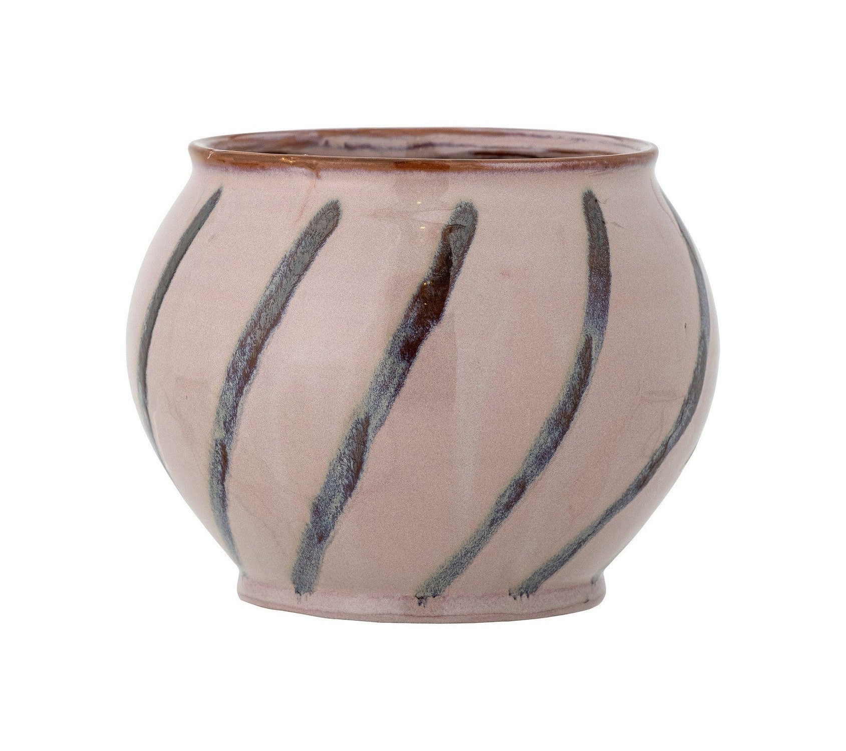 Bloomingville Iman Flower Pot，玫瑰，石器