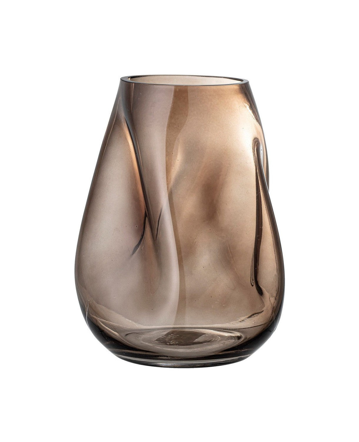 Vaso di Bloomingville Ingolf, marrone, vetro