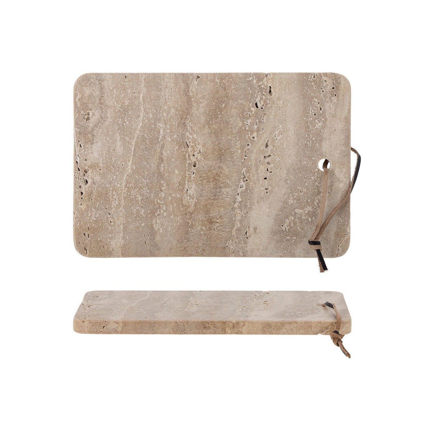 Bloomingville Izabel Cutting Board, Natur, Travertine