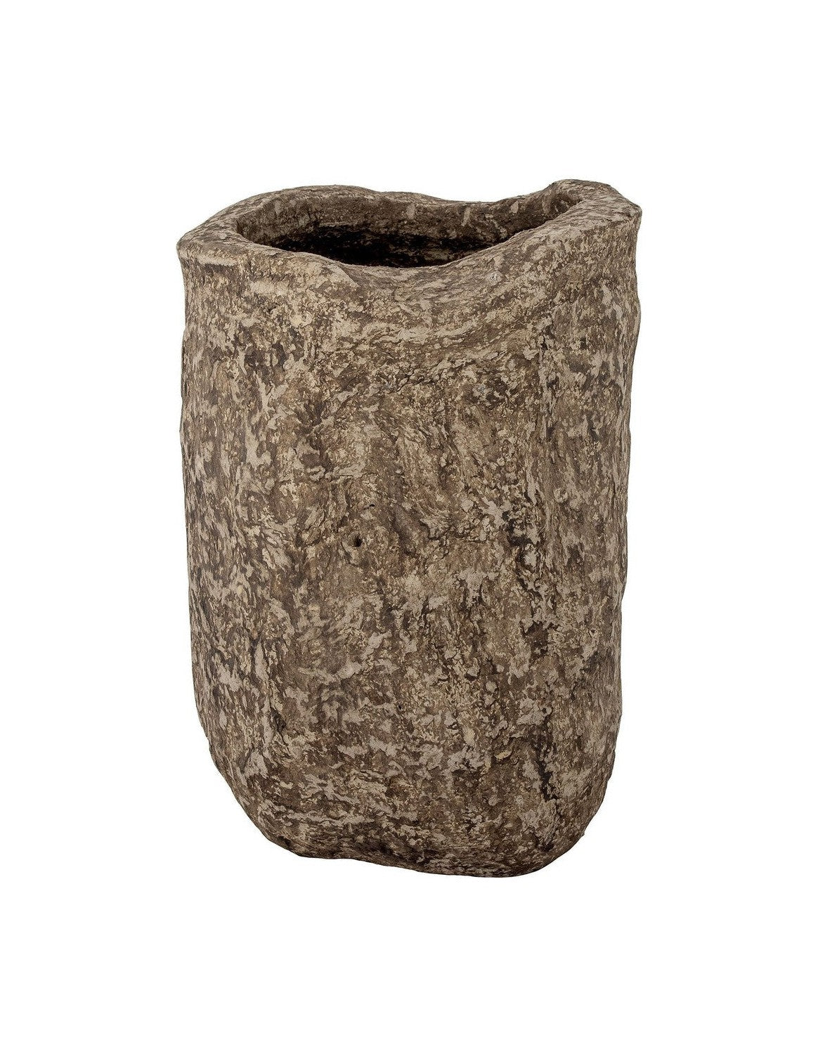 Bloomingville Janay Deco Vase, Brown, Paper Mache