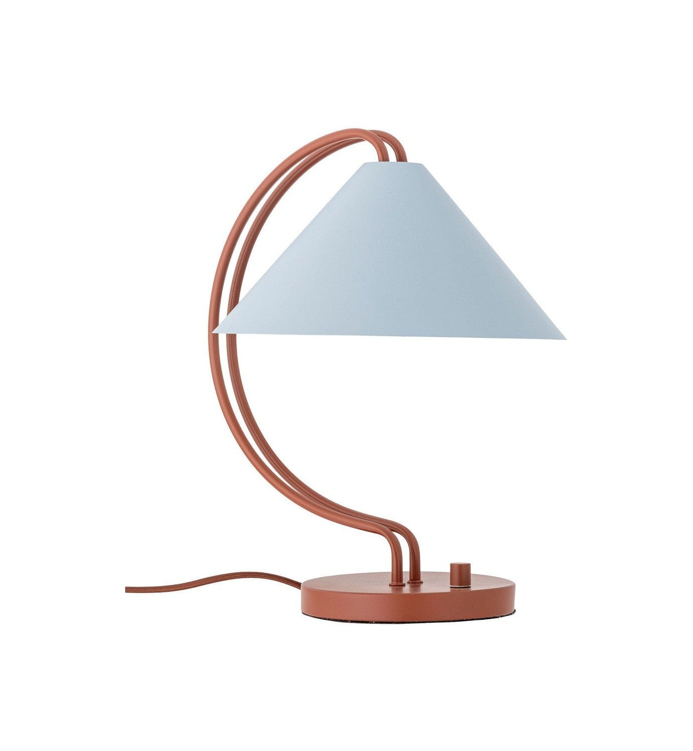 Bloomingville Janya Table Lamp, rood, metaal