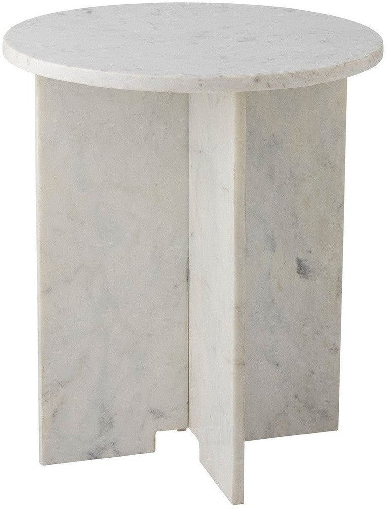 [product_category]-Bloomingville Jasmia Side Table, White, Marble-Bloomingville-5711173310302-82057280-BLO-1