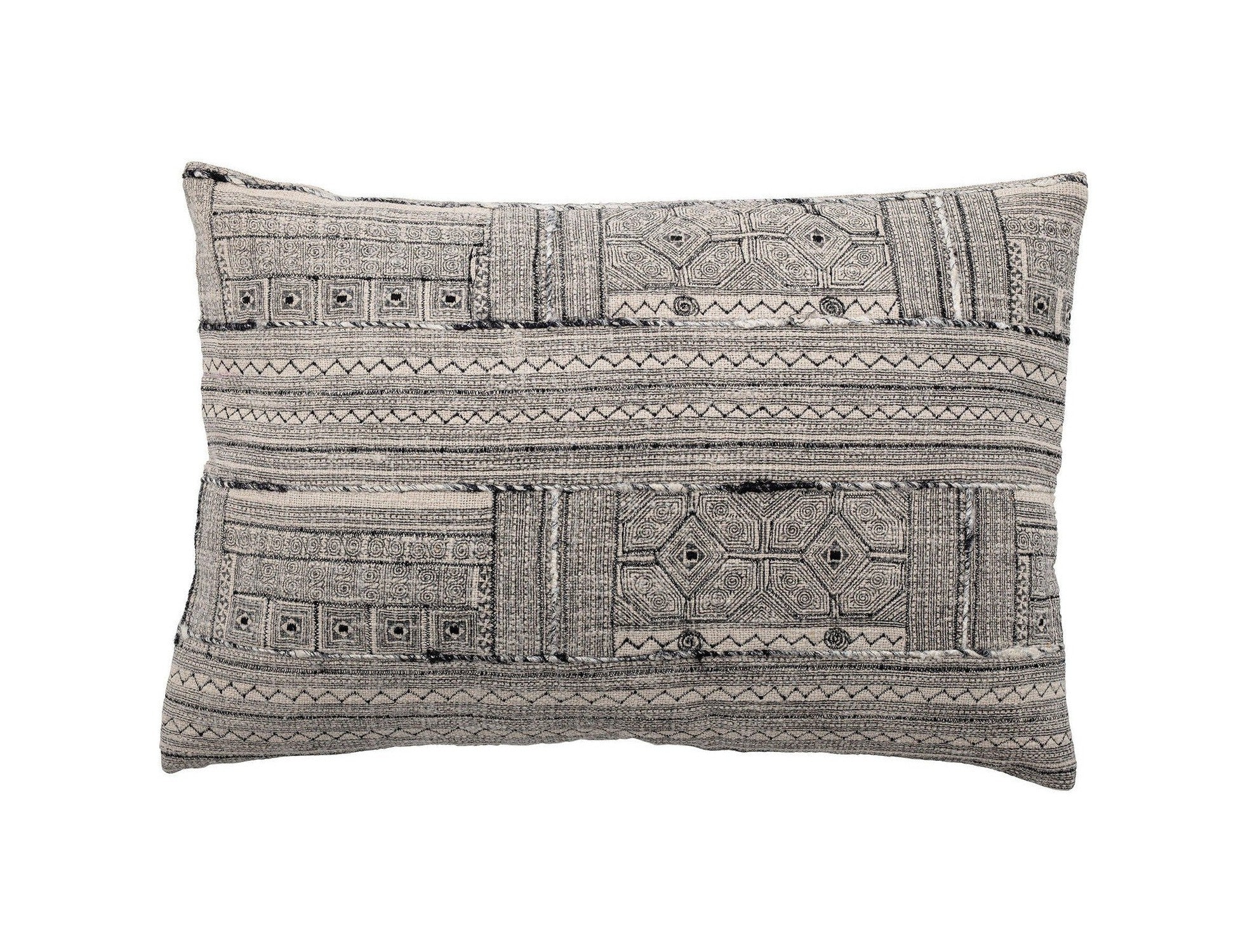 Bloomingville Jiyar Cushion，黑色，棉花