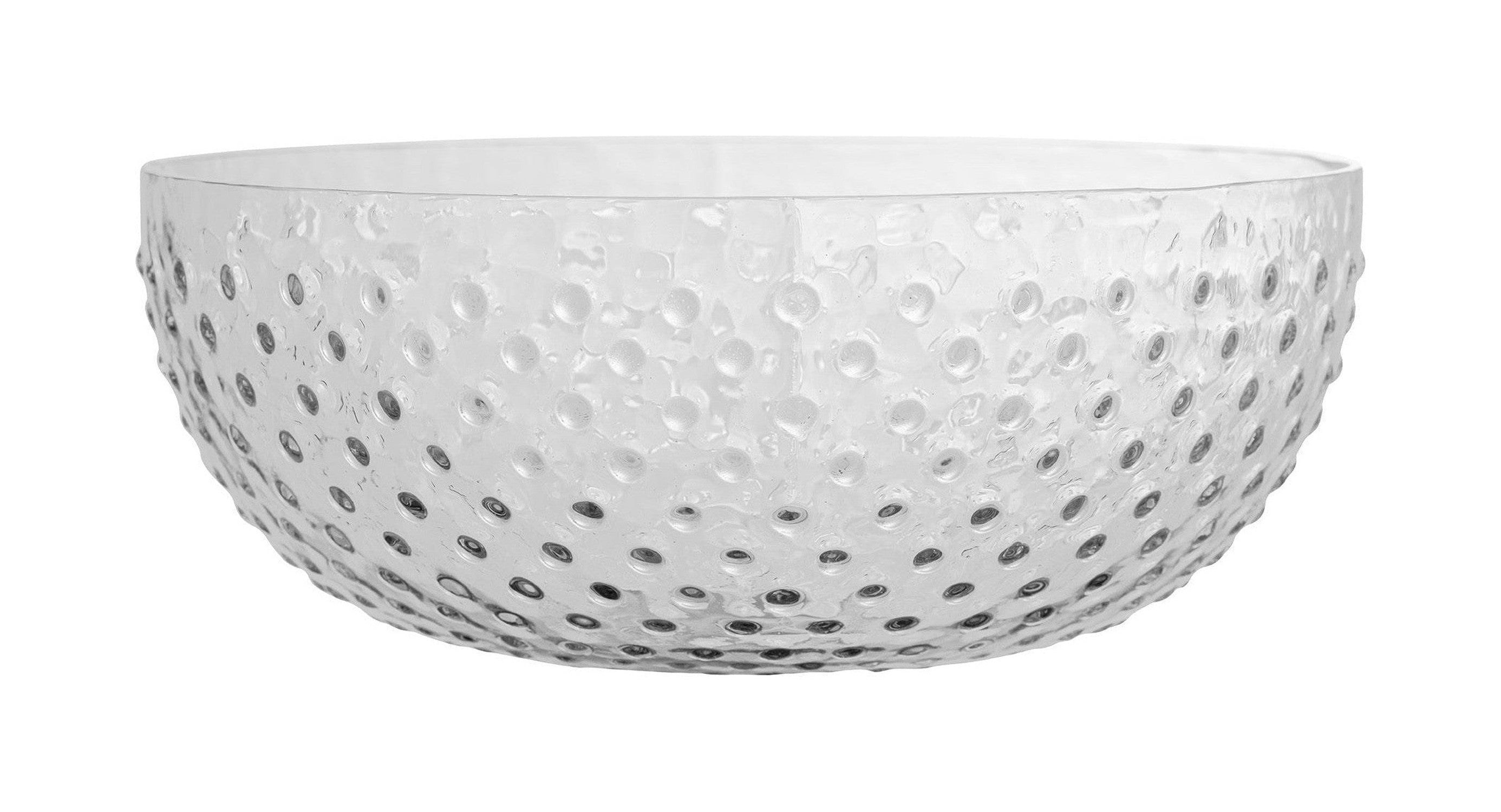 Bloomingville Justina Bowl, vidrio transparente y reciclado