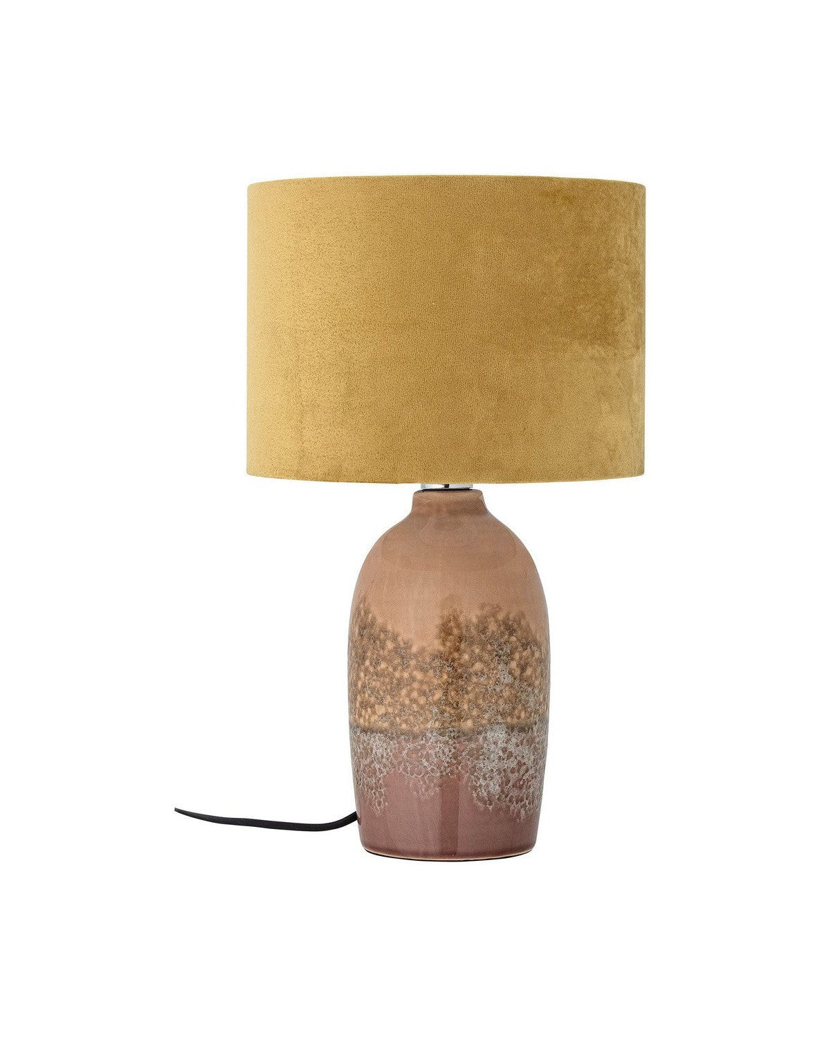 Bloomingville Keisha Table Lamp, Rose, steingods