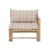 Bloomingville Korfu Module Sofa Rechterhoek, Natuur, Bamboo