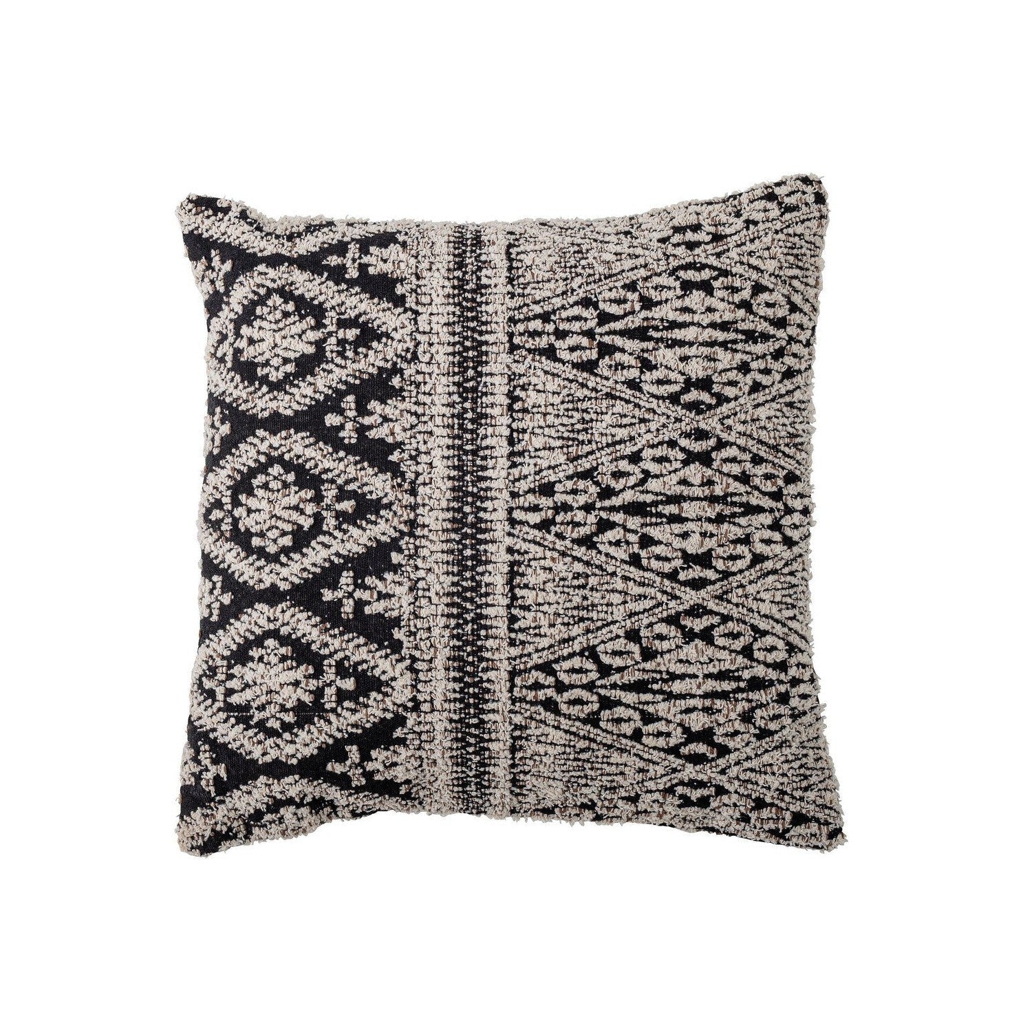 Bloomingville Kuno Cushion, noir, coton