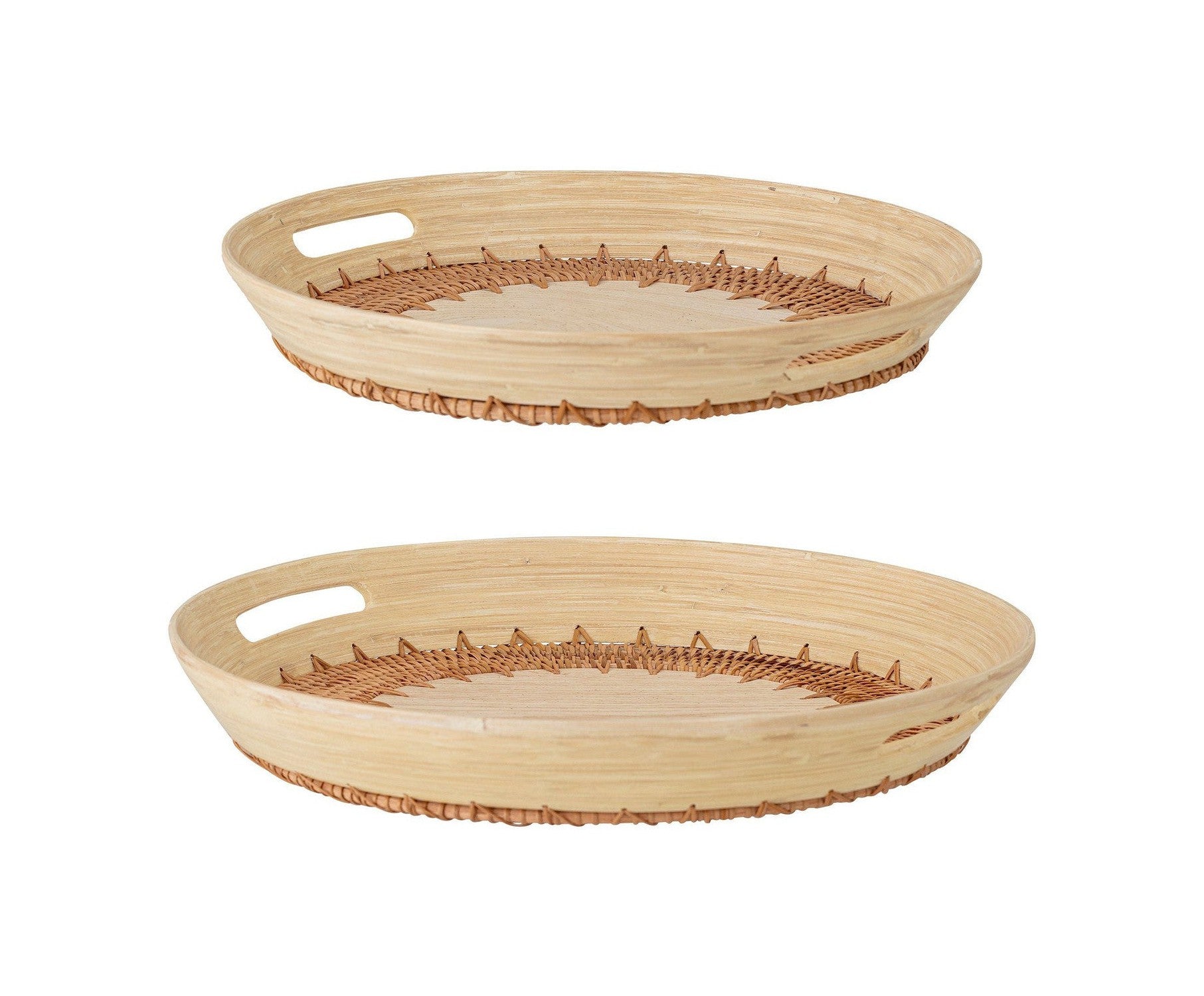 Bloomingville Lany Serving Tray, Nature, Bamboo