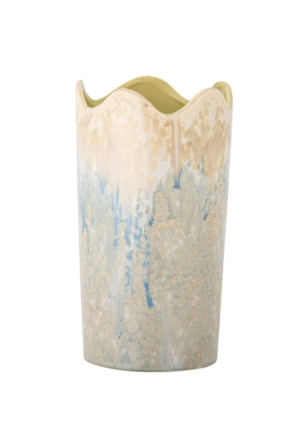 Bloomingville Leandro Vase, Natur, Steinzeug