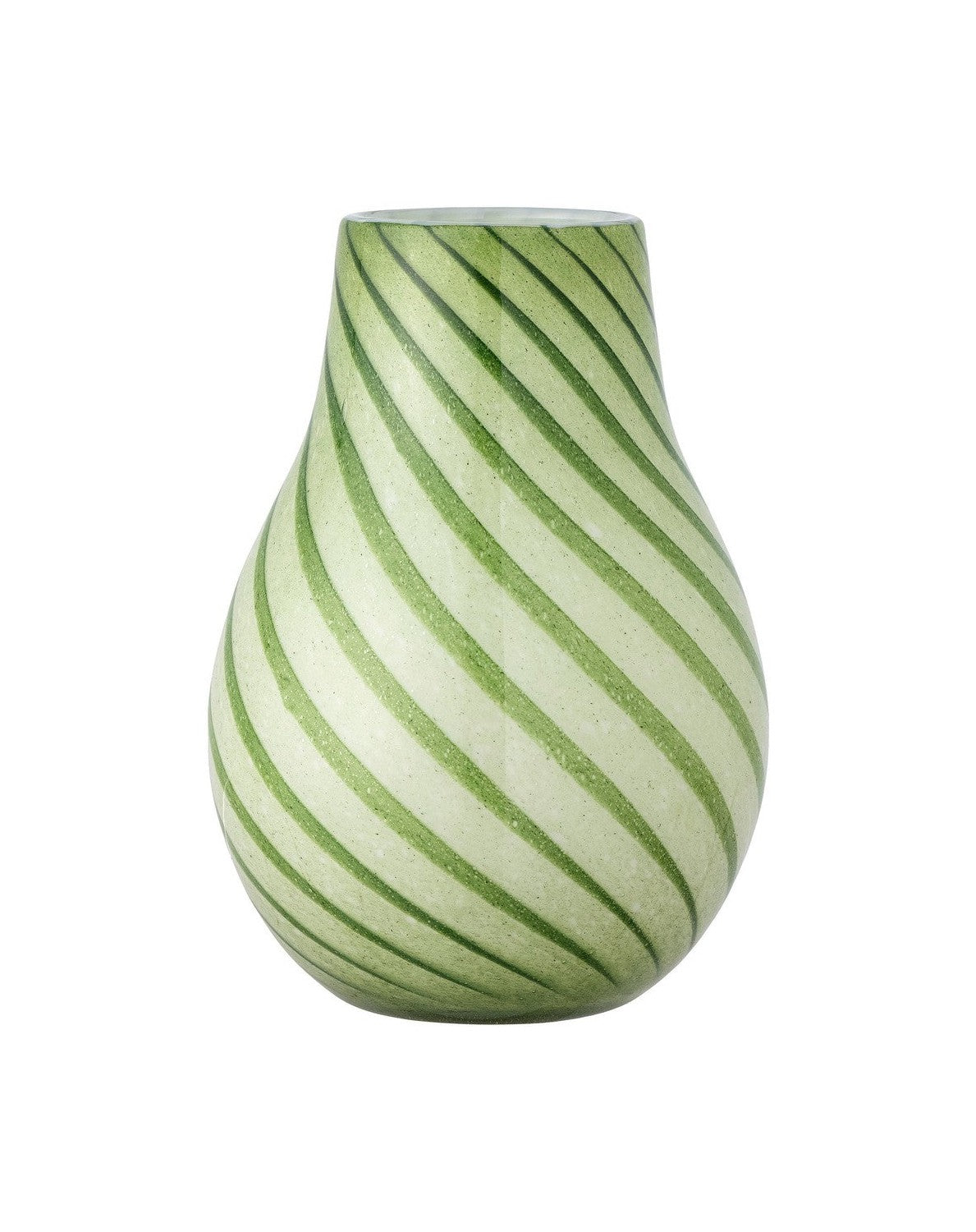 Vaso di Bloomingville Leona, verde, vetro