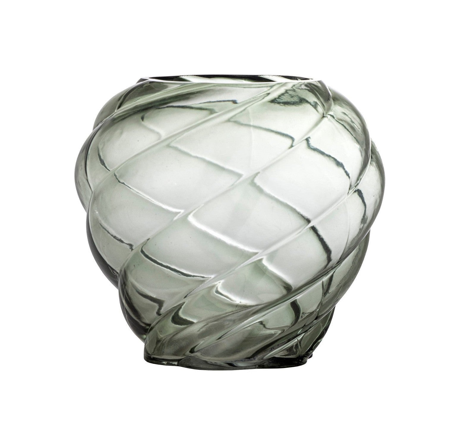 Bloomingville Leyan Vase, grønn, glass