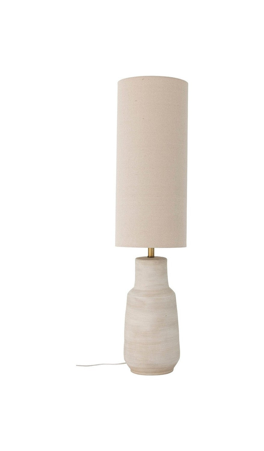 Bloomingville Linetta Floor Lamp, bianca, grepa