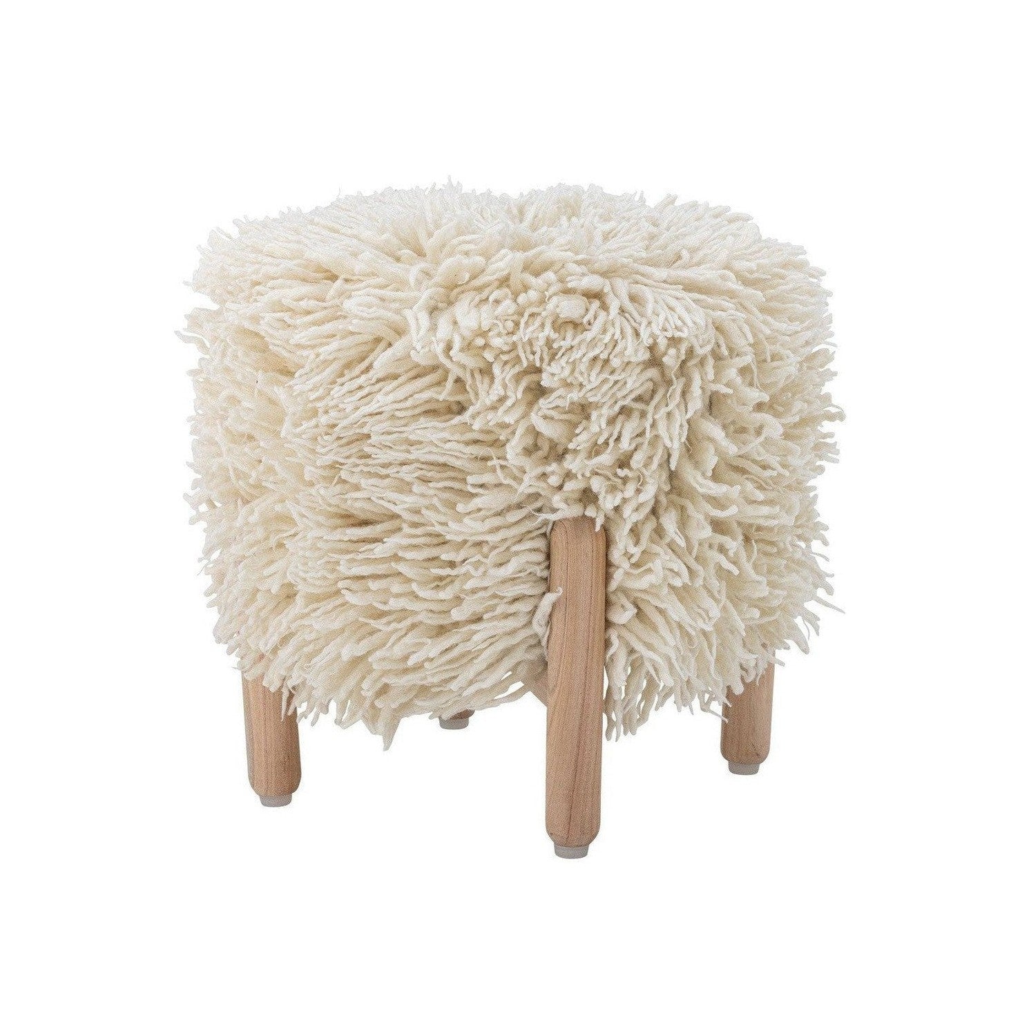 [product_category]-Bloomingville Lomba Stool, Nature, Wool-Bloomingville-5711173333349-82064558-BLO-1