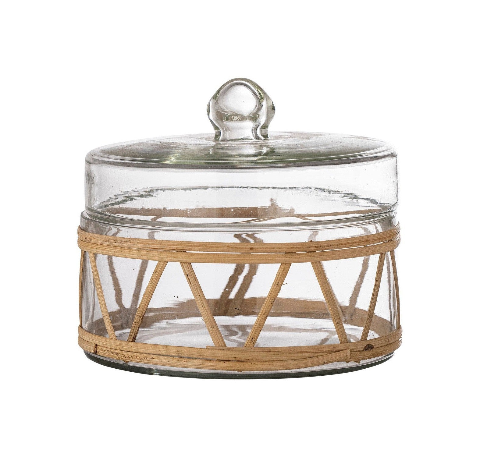 Bloomingville Loreen Jar W/Lid, Clear, Glass