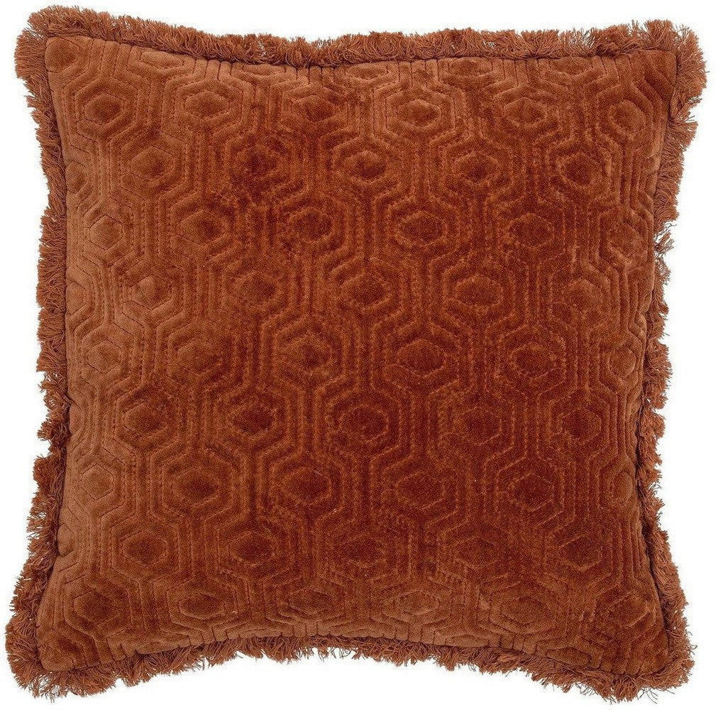 [product_category]-Bloomingville Mahado Cushion, Orange, Cotton-Bloomingville-5711173299539-82059585-BLO-1