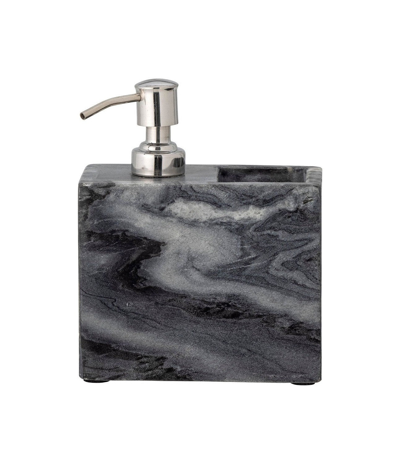 Bloomingville Maia Soap Dispenser, Gray, Marble