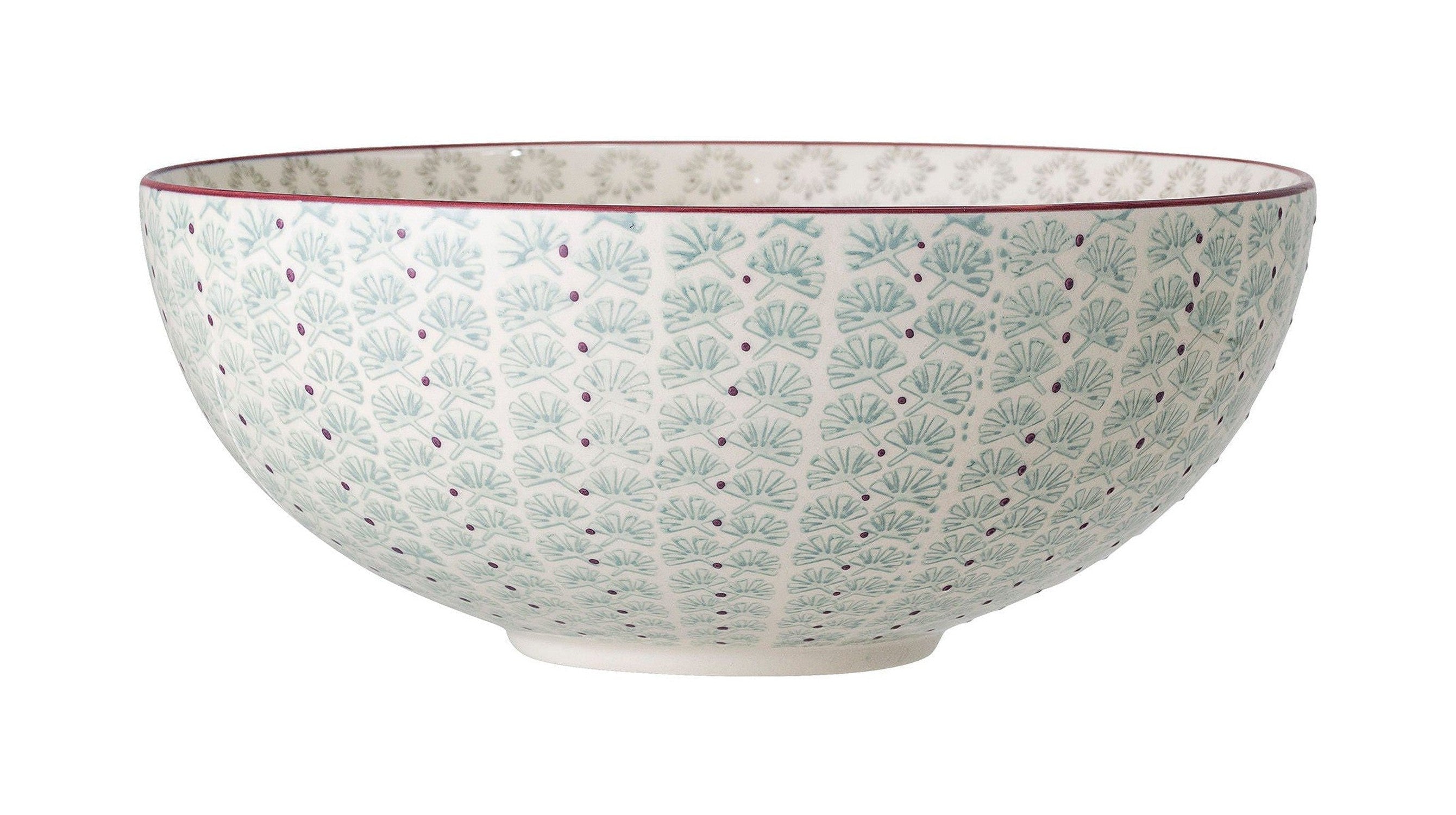 Bloomingville Maya Bowl, groen, steengoed