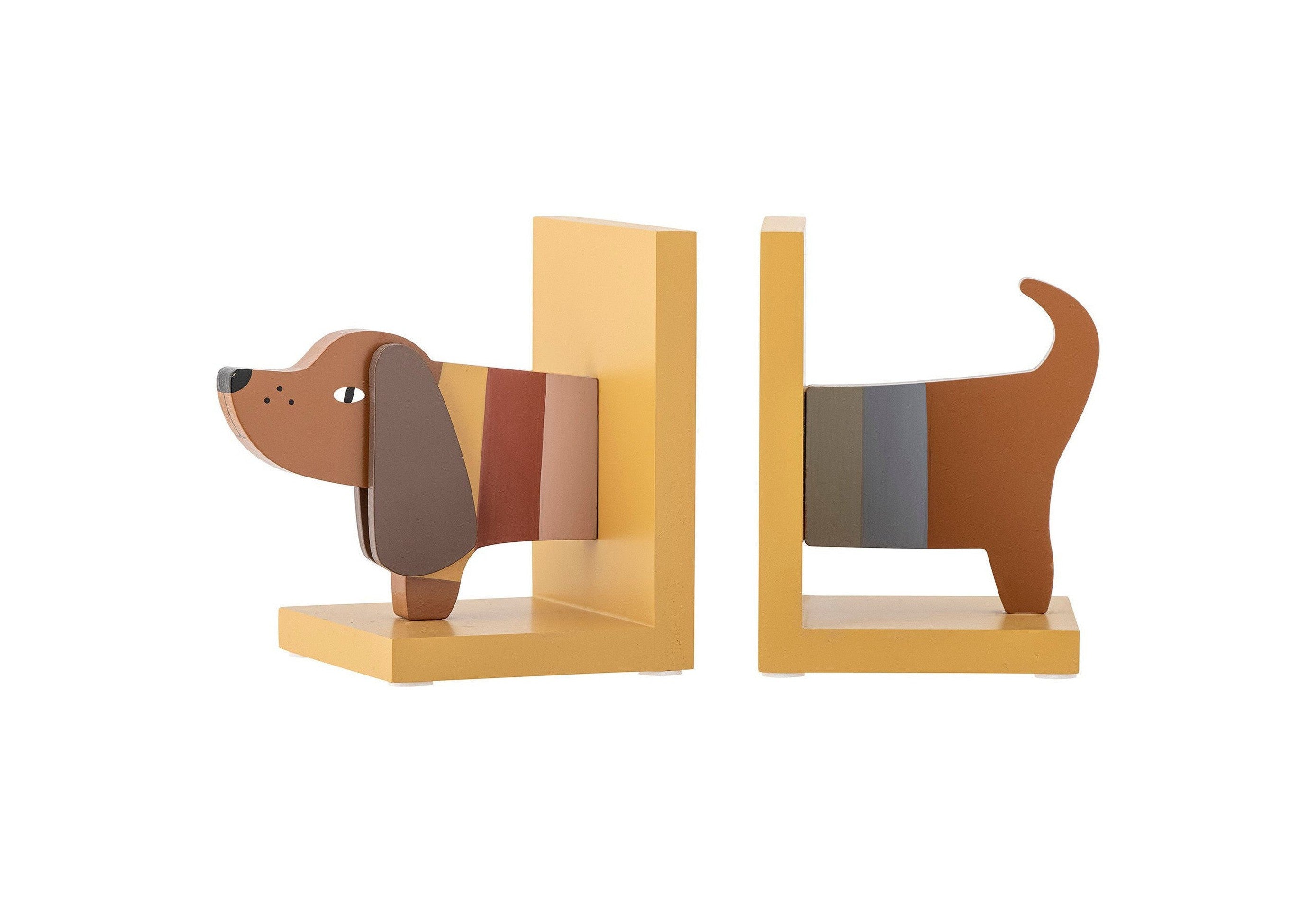 Bloomingville Mini Charlie Bookend，黄色，FSC®100％，MDF