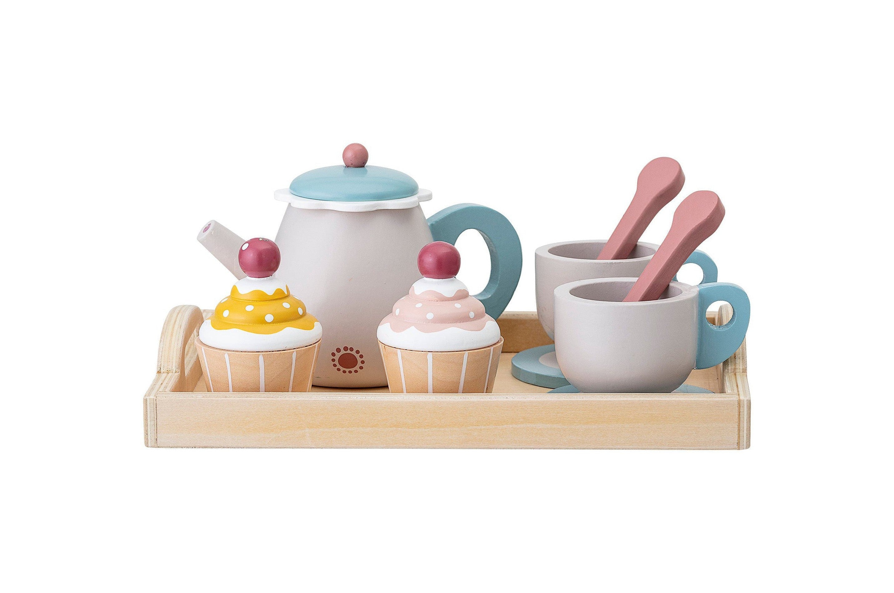 Bloomingville Mini Gentrit Play Set, Food, Grey, FSC®100% vaneri