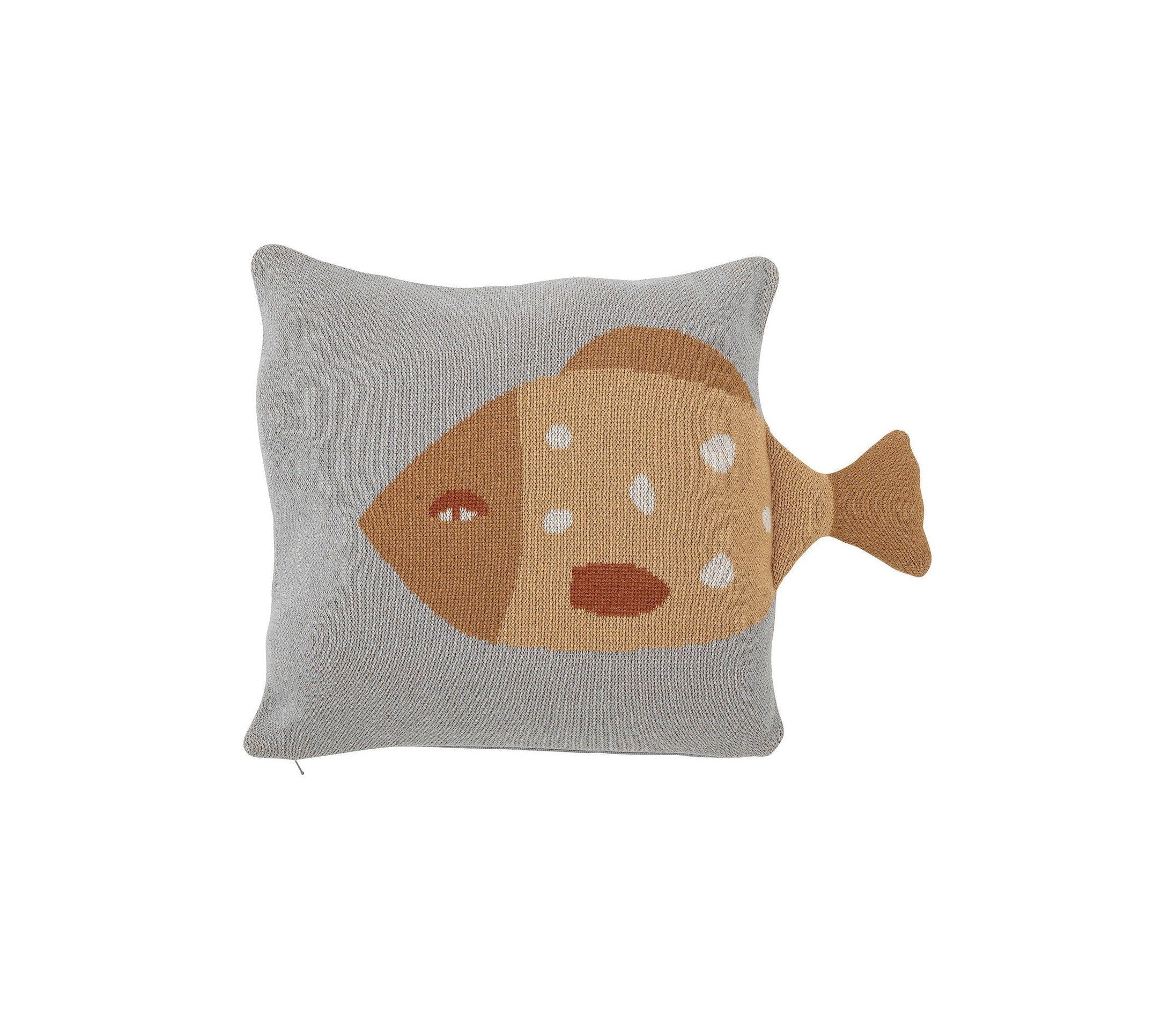 Bloomingville Mini Larle Cushion，蓝色，棉oeko-Tex®